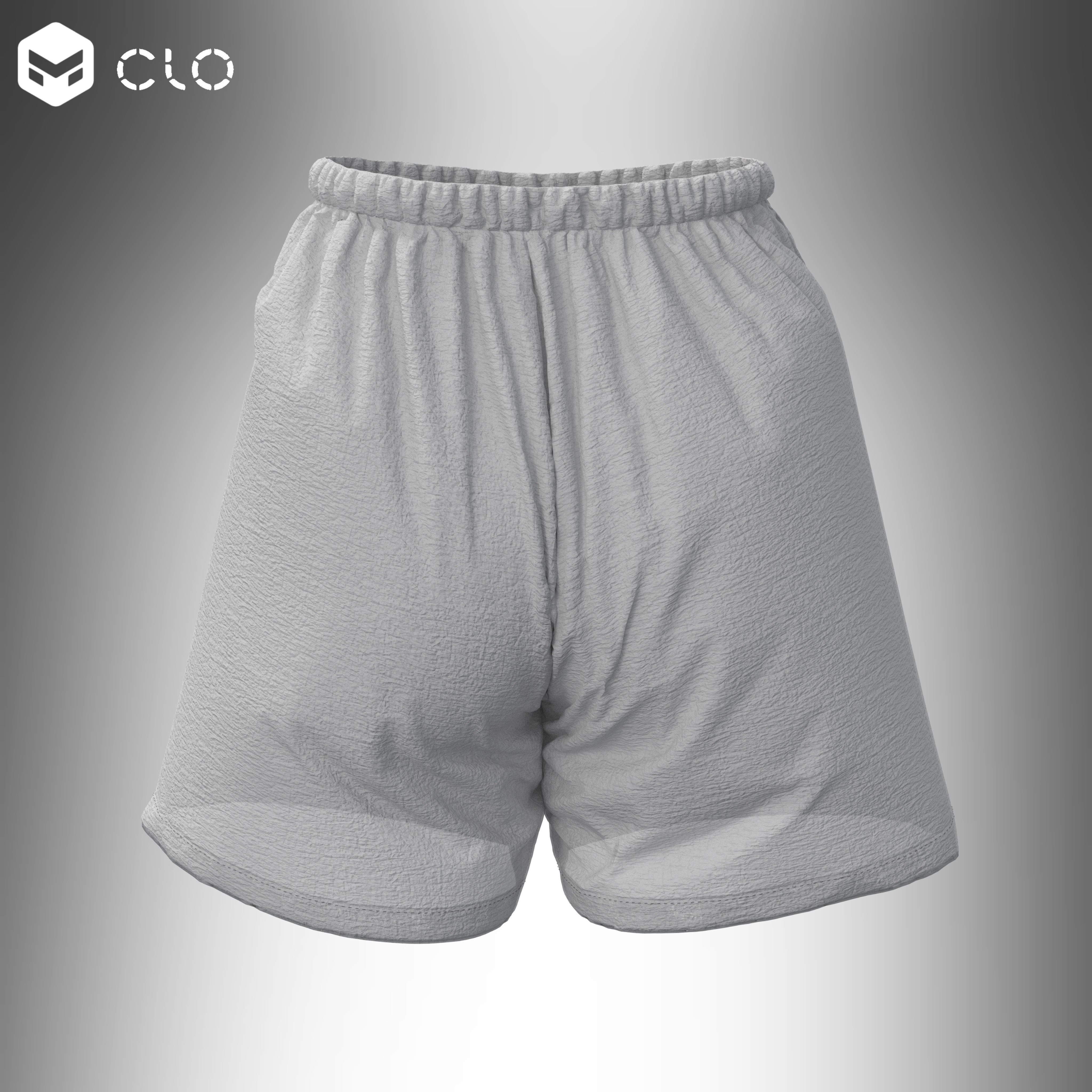 summer outfit 3D model_5