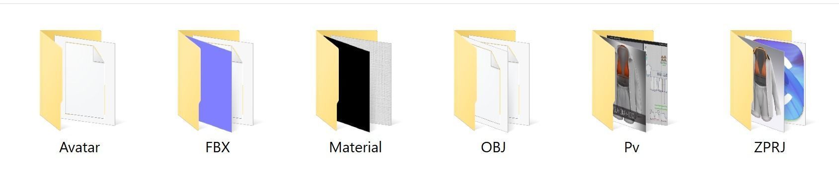 summer outfit 3D model_10