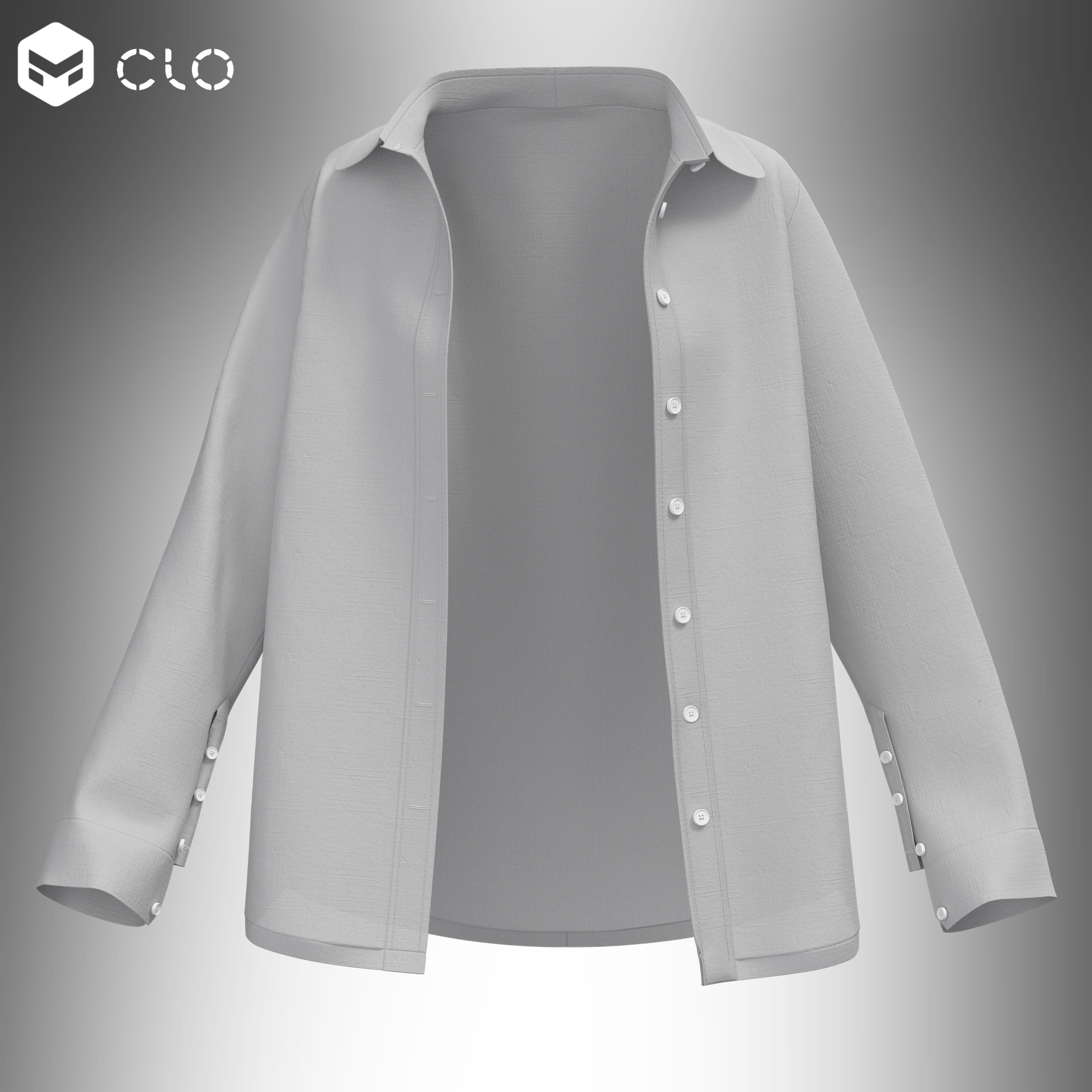 summer outfit 3D model_2