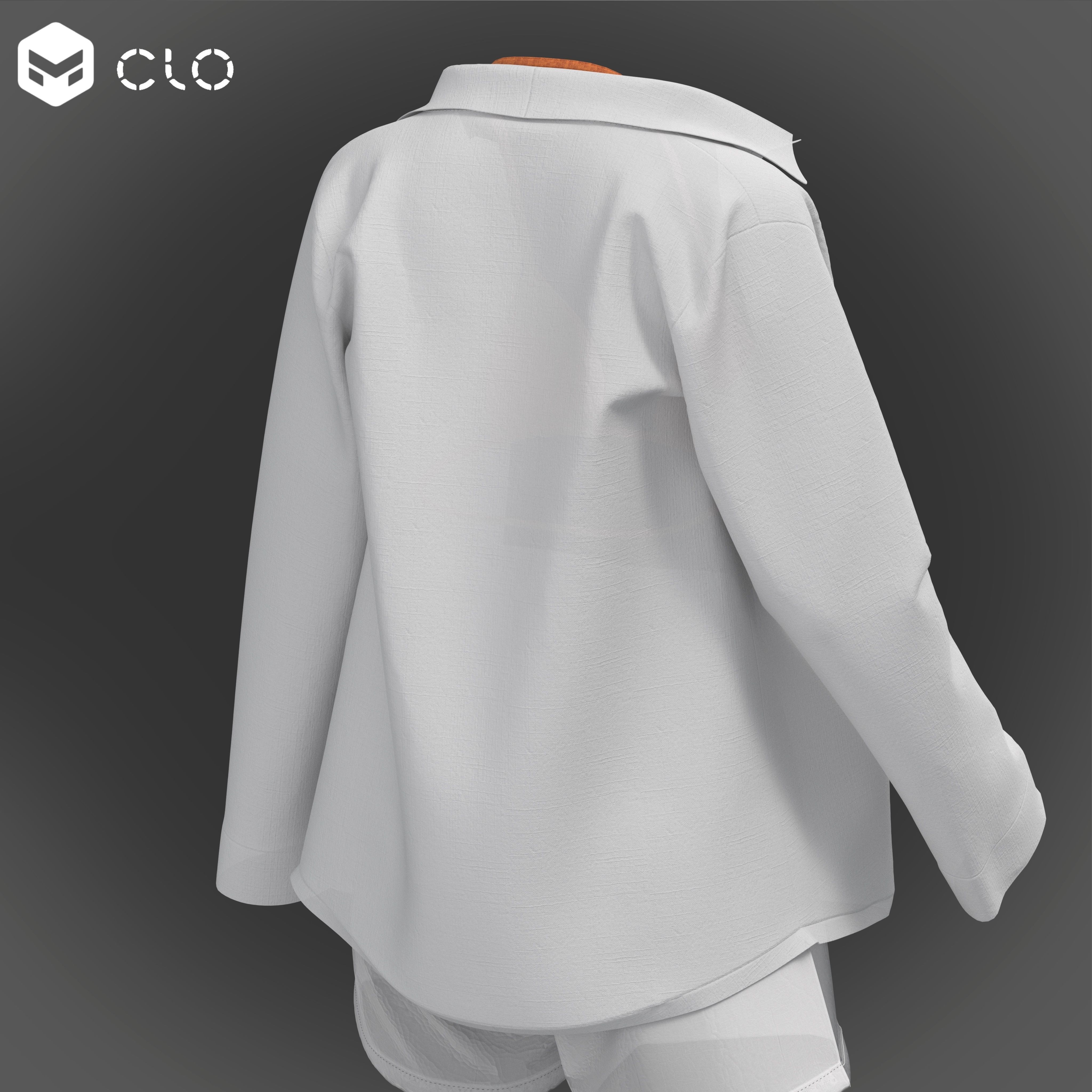 summer outfit 3D model_3