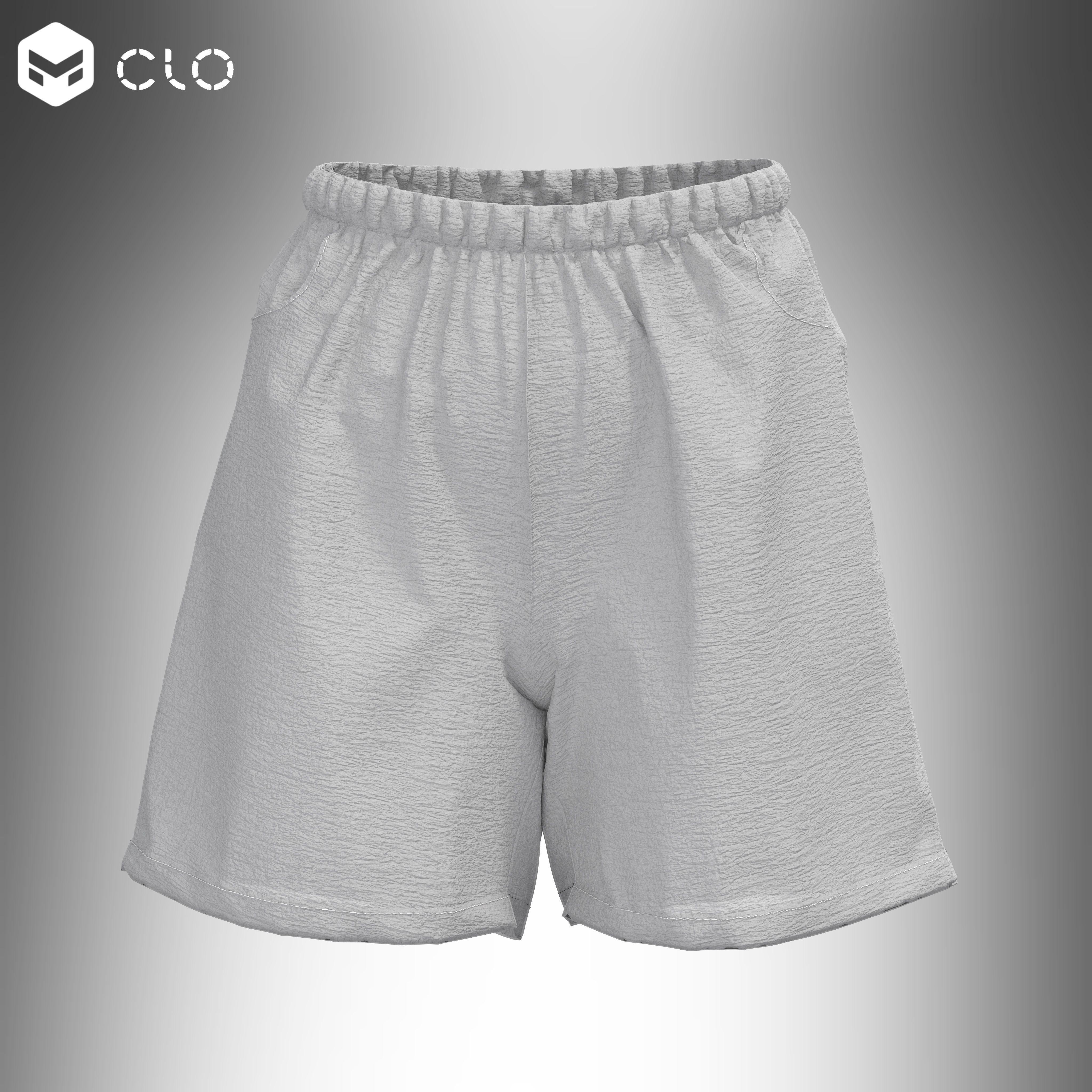 summer outfit 3D model_4