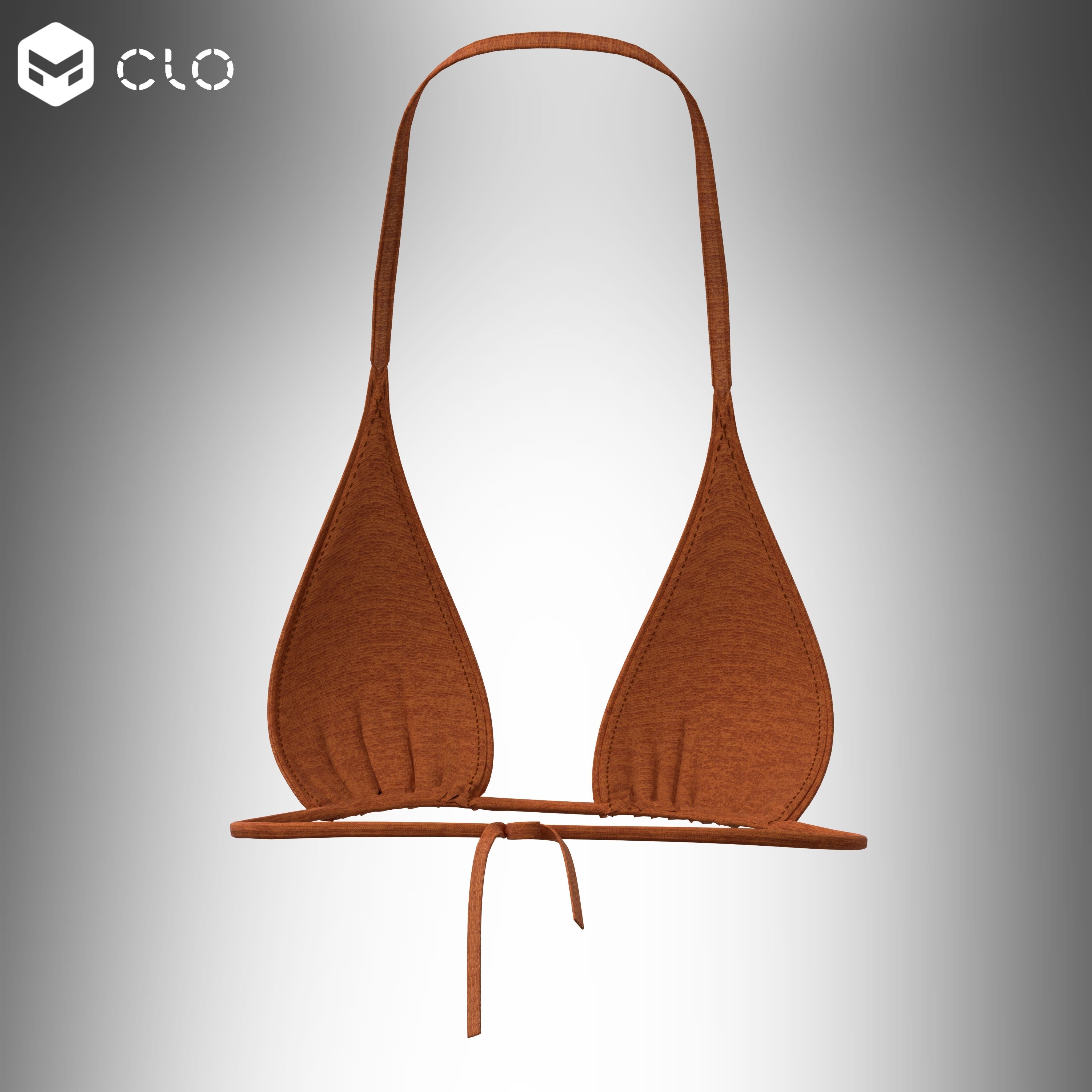 summer outfit 3D model_7