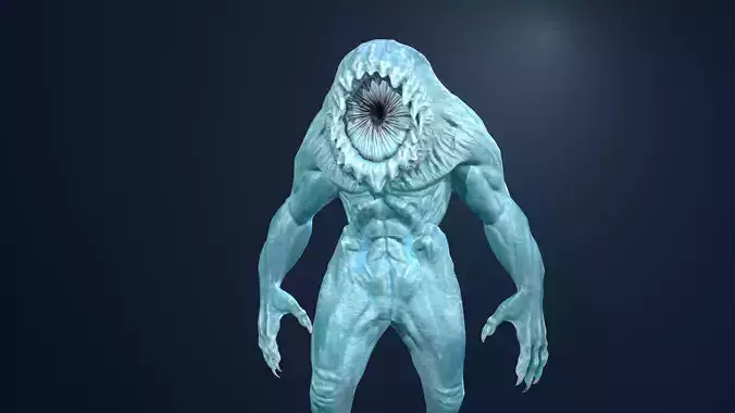 Warder Low-poly 3D model