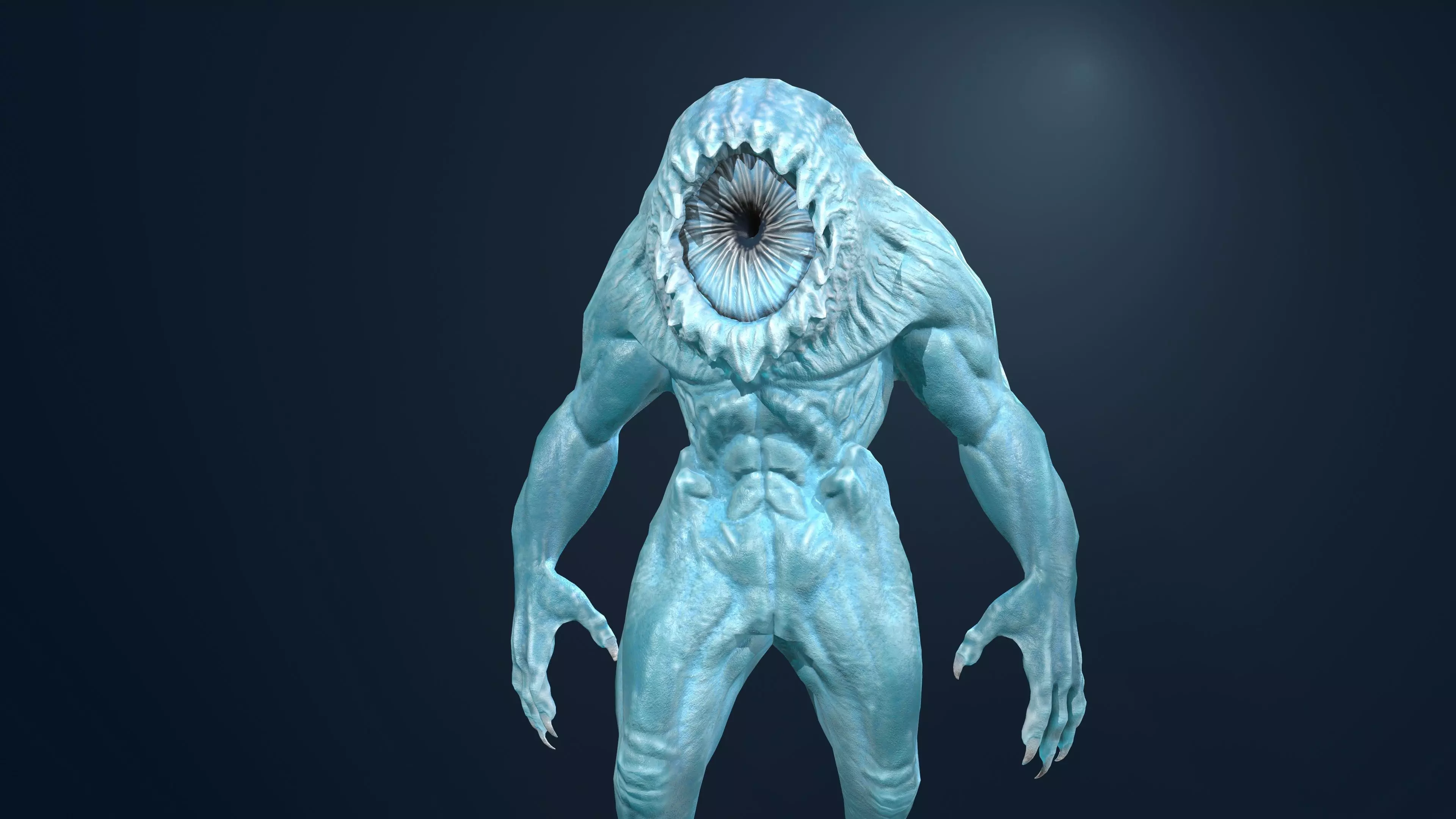 Warder Low-poly 3D model