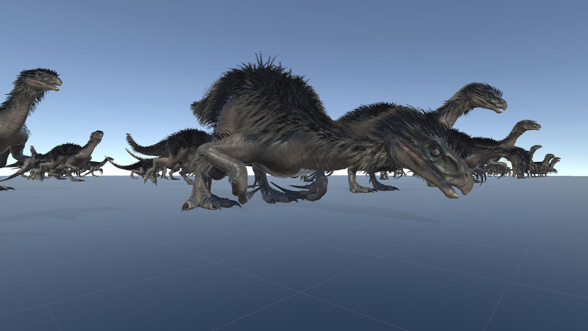 Dinosaur Therizinosaurus Real Dinosaur Series Low-poly 3D model_56