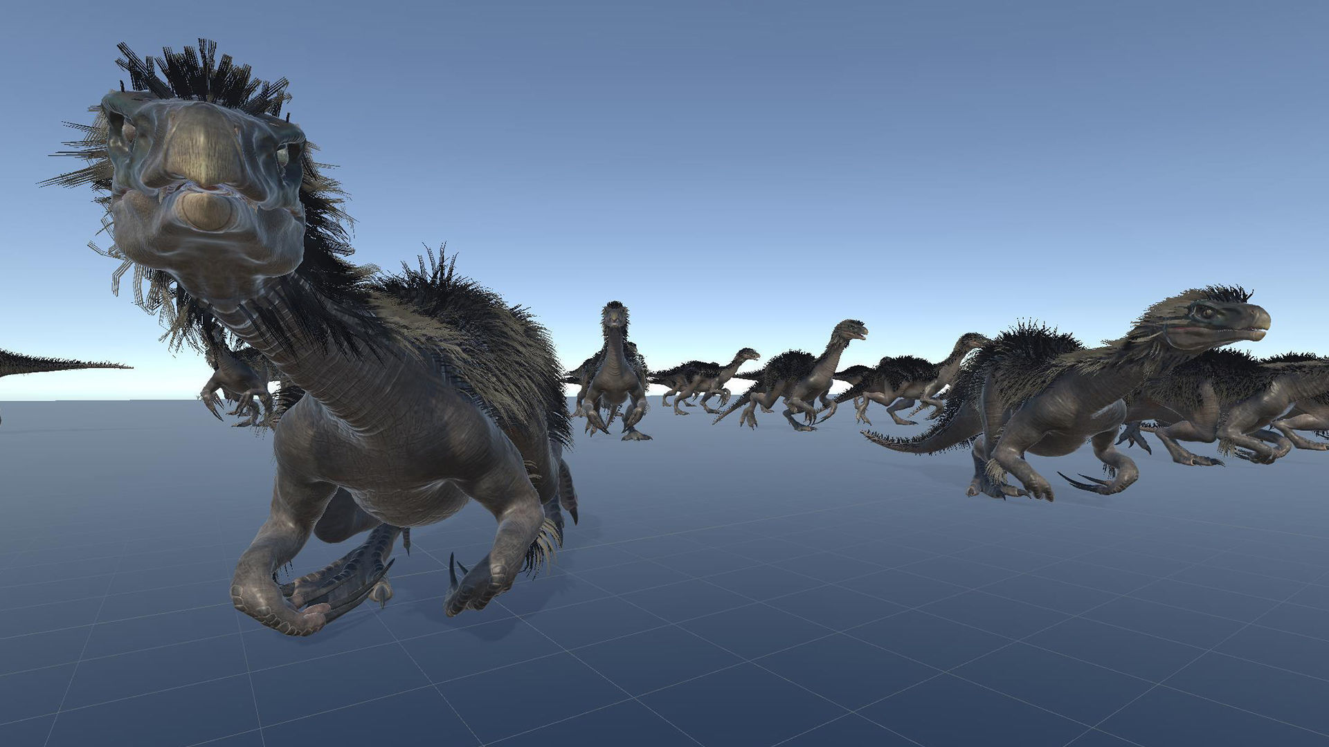 Dinosaur Therizinosaurus Real Dinosaur Series Low-poly 3D model_52