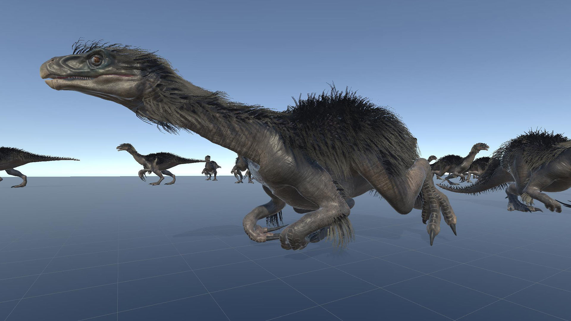 Dinosaur Therizinosaurus Real Dinosaur Series Low-poly 3D model_51