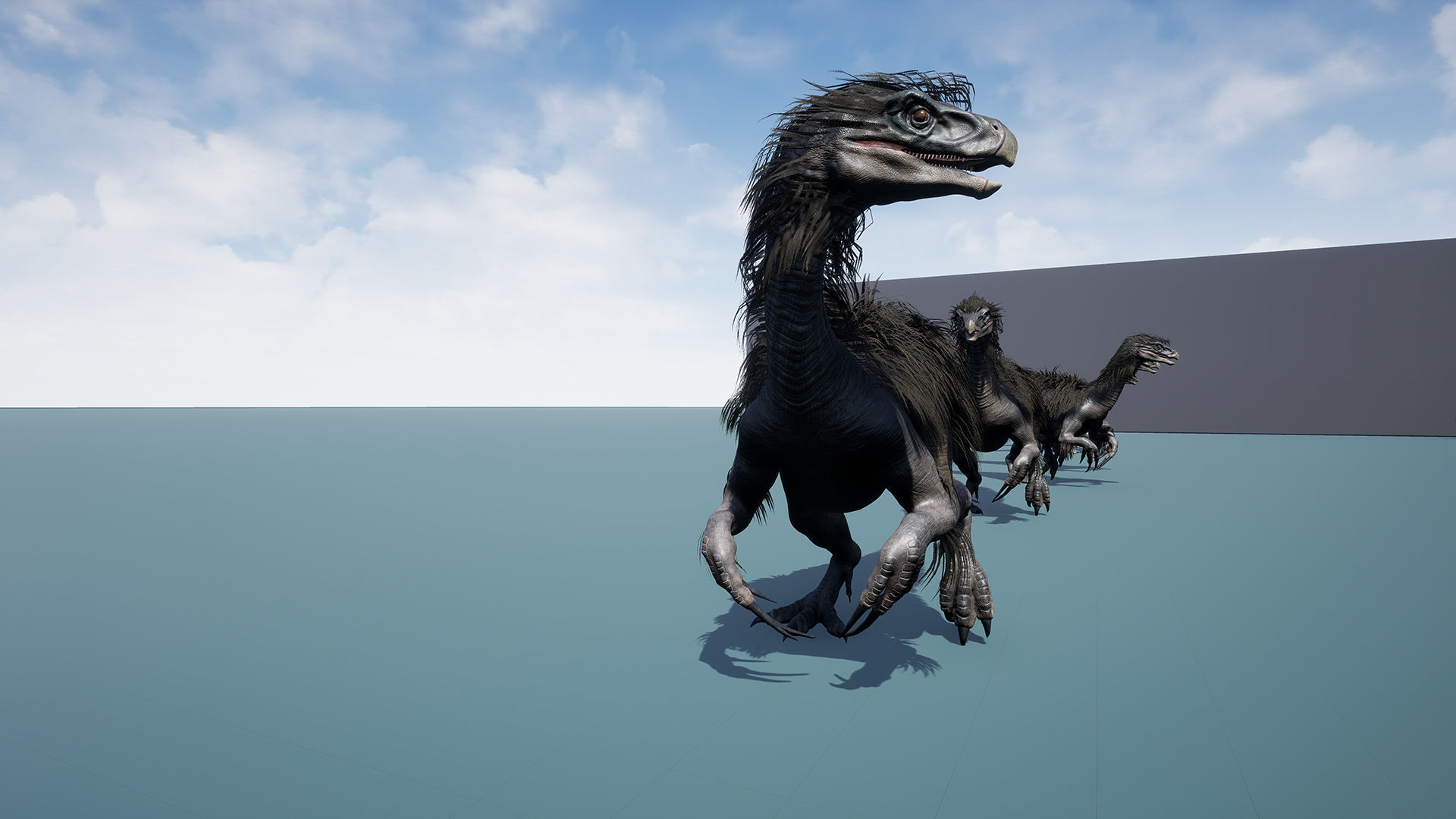 Dinosaur Therizinosaurus Real Dinosaur Series Low-poly 3D model_34