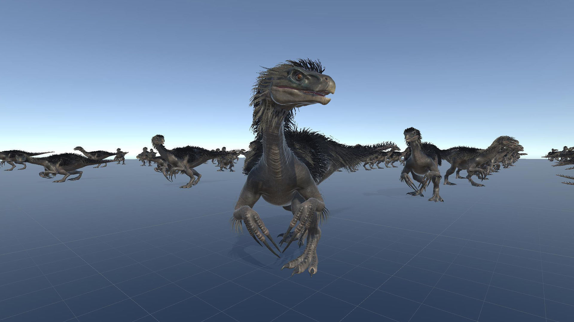 Dinosaur Therizinosaurus Real Dinosaur Series Low-poly 3D model_49