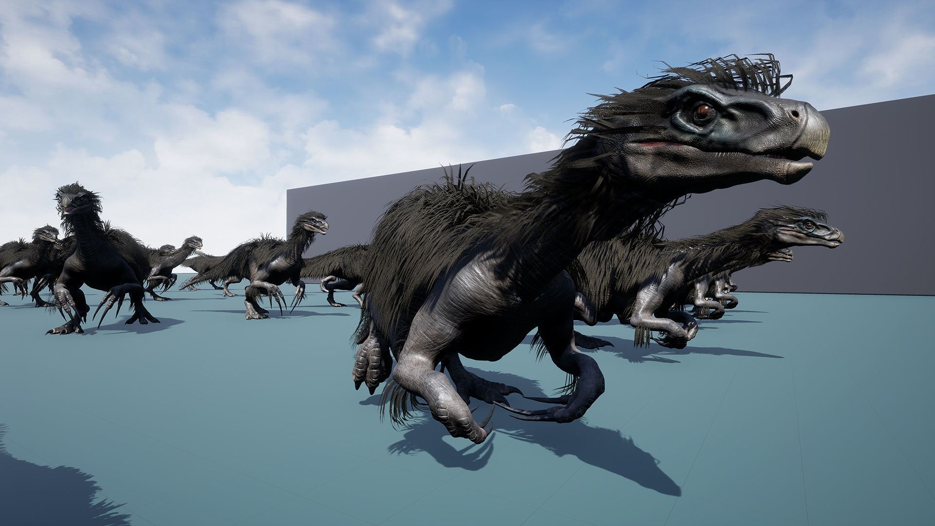 Dinosaur Therizinosaurus Real Dinosaur Series Low-poly 3D model_40