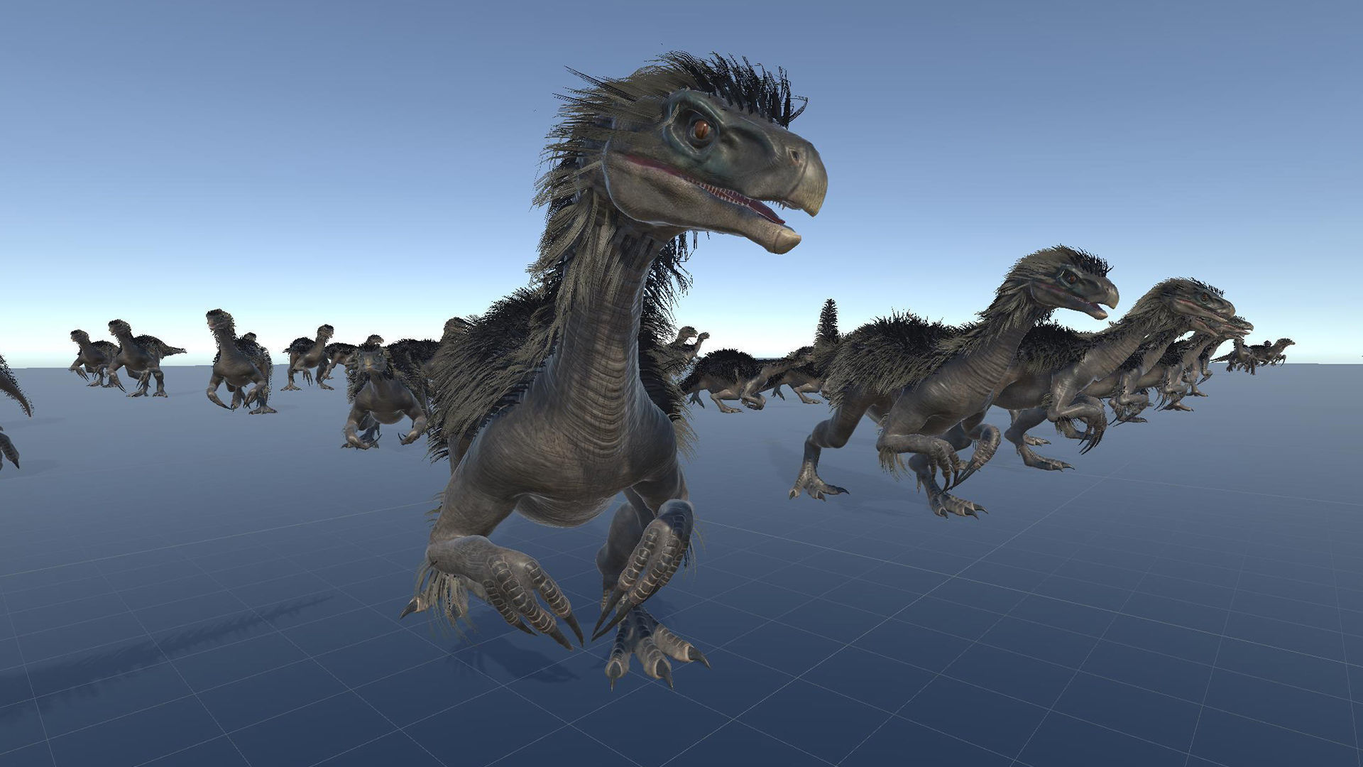 Dinosaur Therizinosaurus Real Dinosaur Series Low-poly 3D model_50