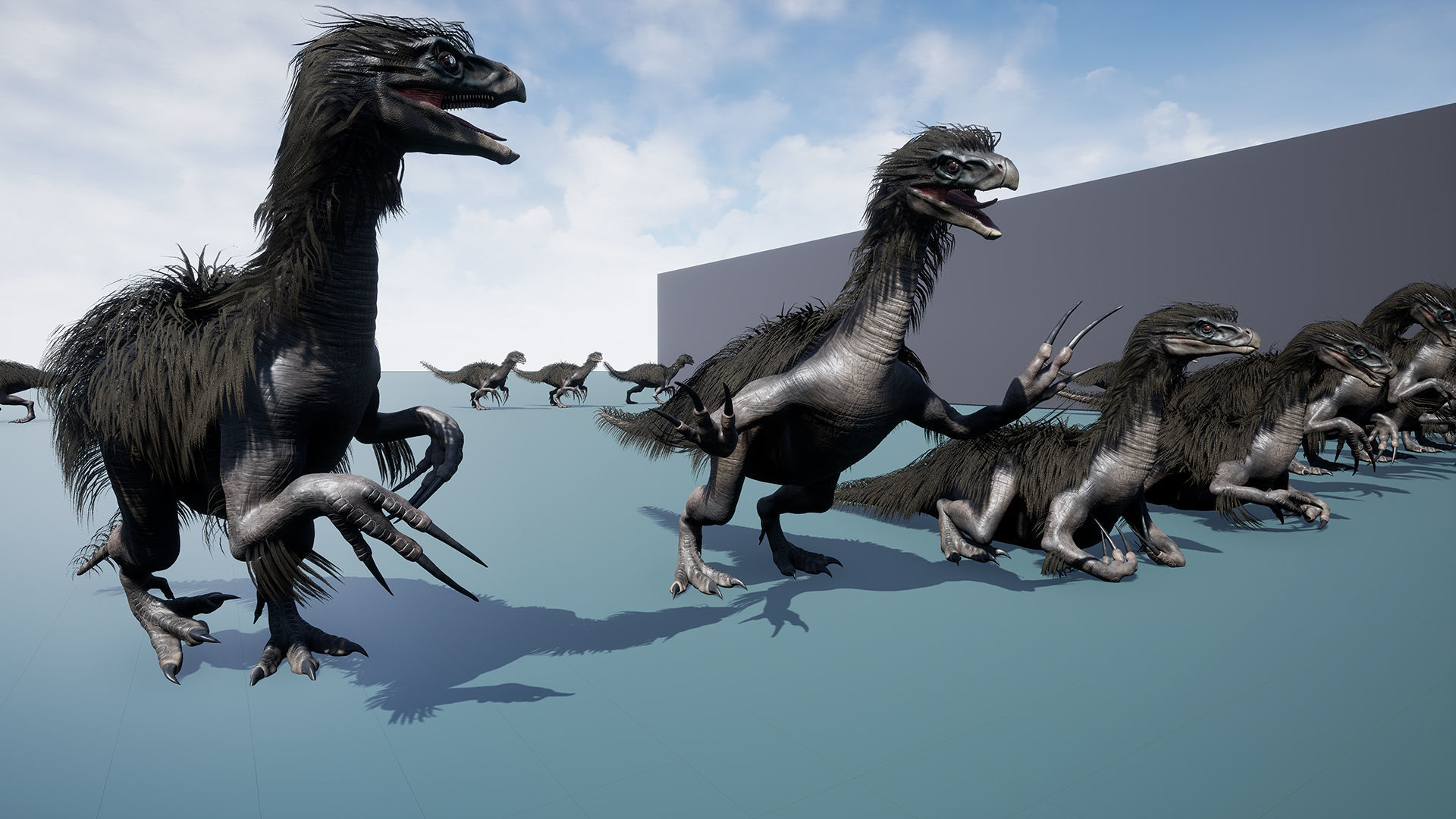 Dinosaur Therizinosaurus Real Dinosaur Series Low-poly 3D model_32