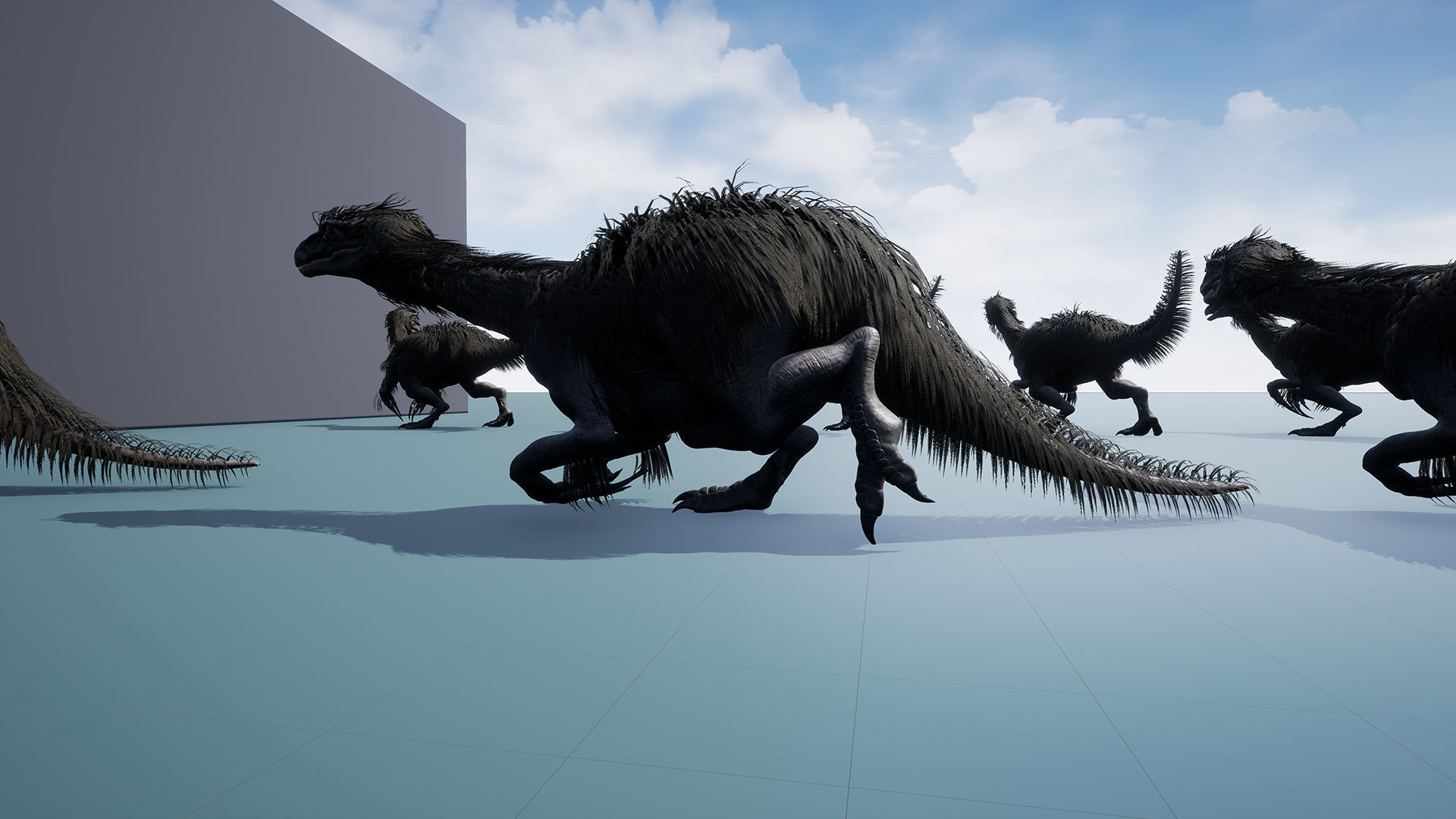 Dinosaur Therizinosaurus Real Dinosaur Series Low-poly 3D model_41