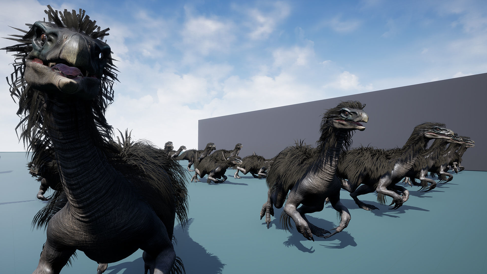 Dinosaur Therizinosaurus Real Dinosaur Series Low-poly 3D model_38