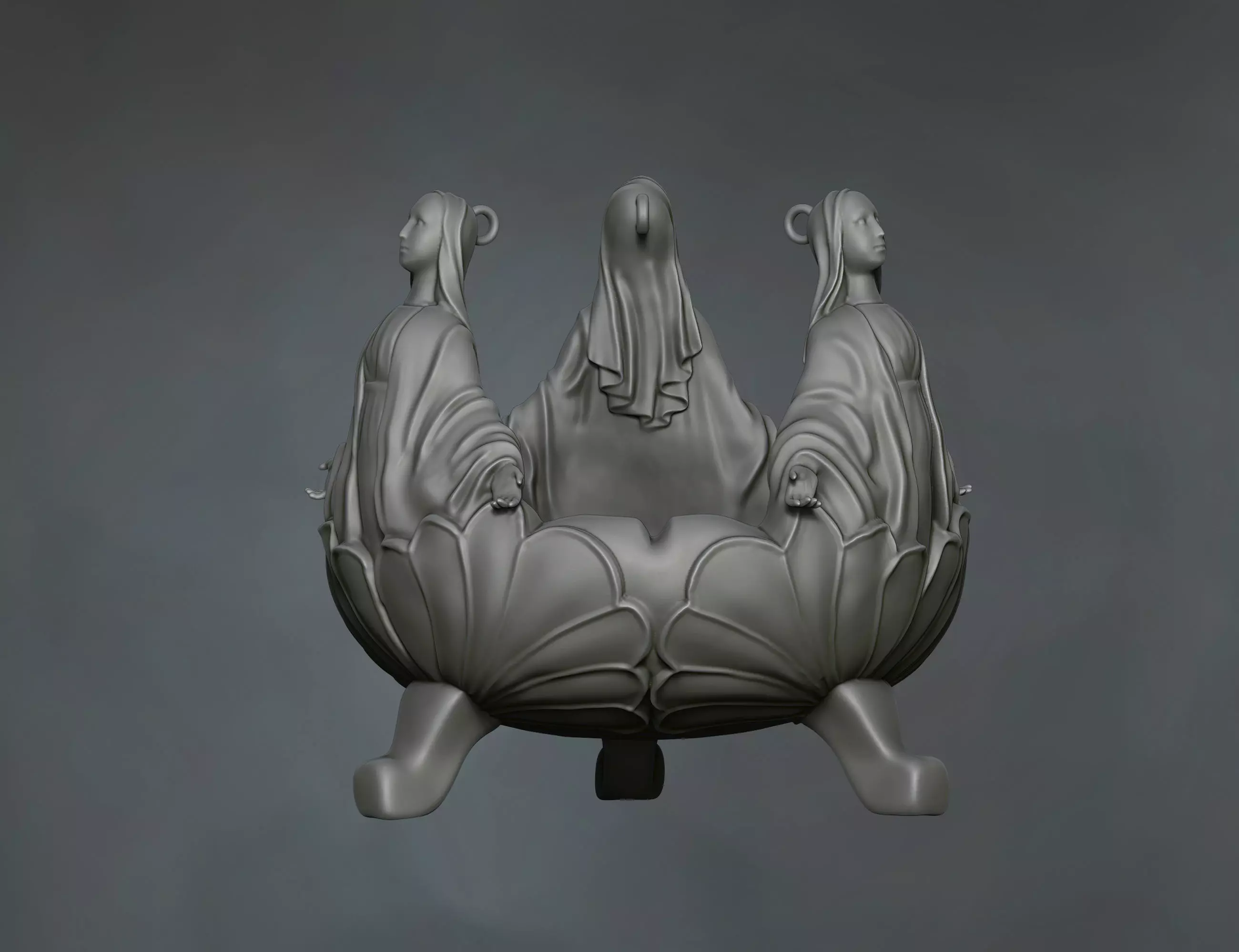 Holy Mary church censer 3D model 3D print model_0