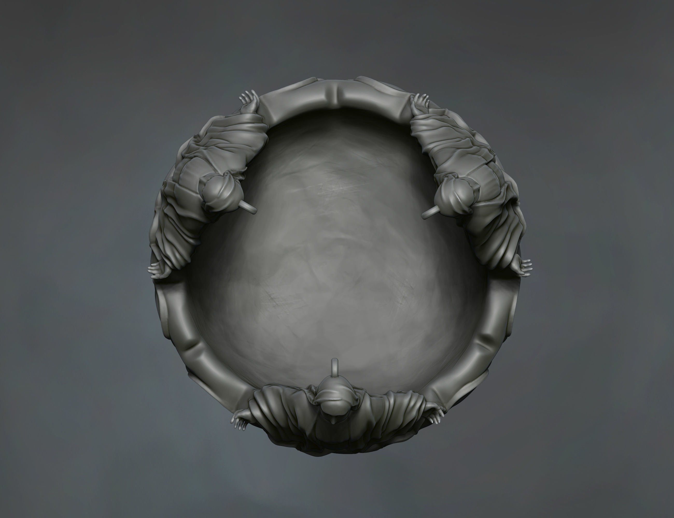 Holy Mary church censer 3D model 3D print model_2