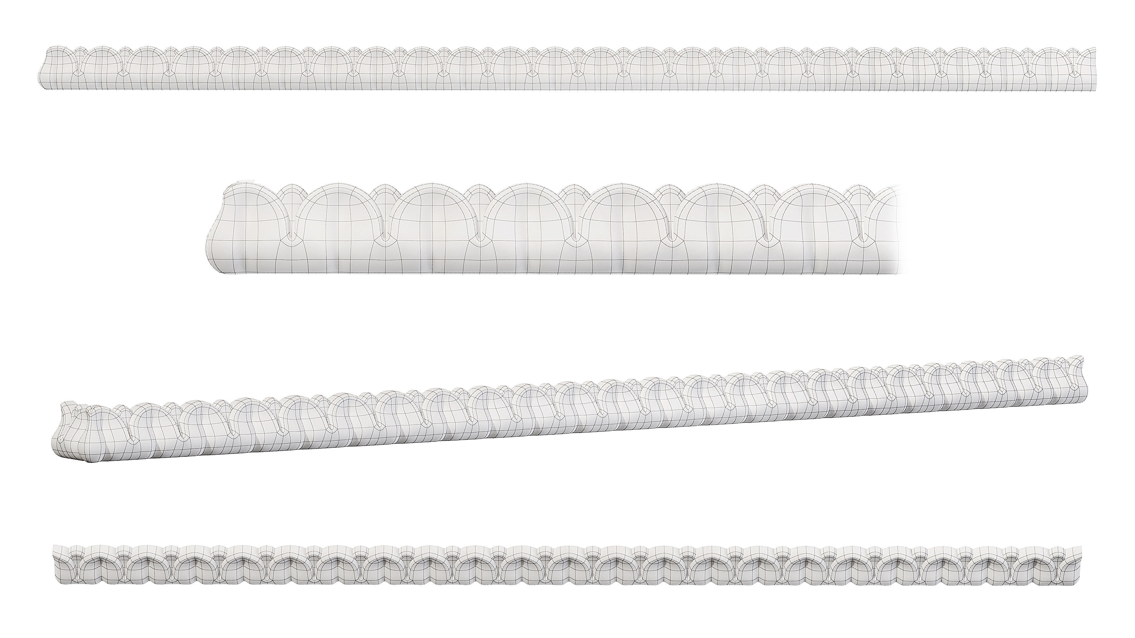 Collection of 16 classic moldings Part 2 3D model_26