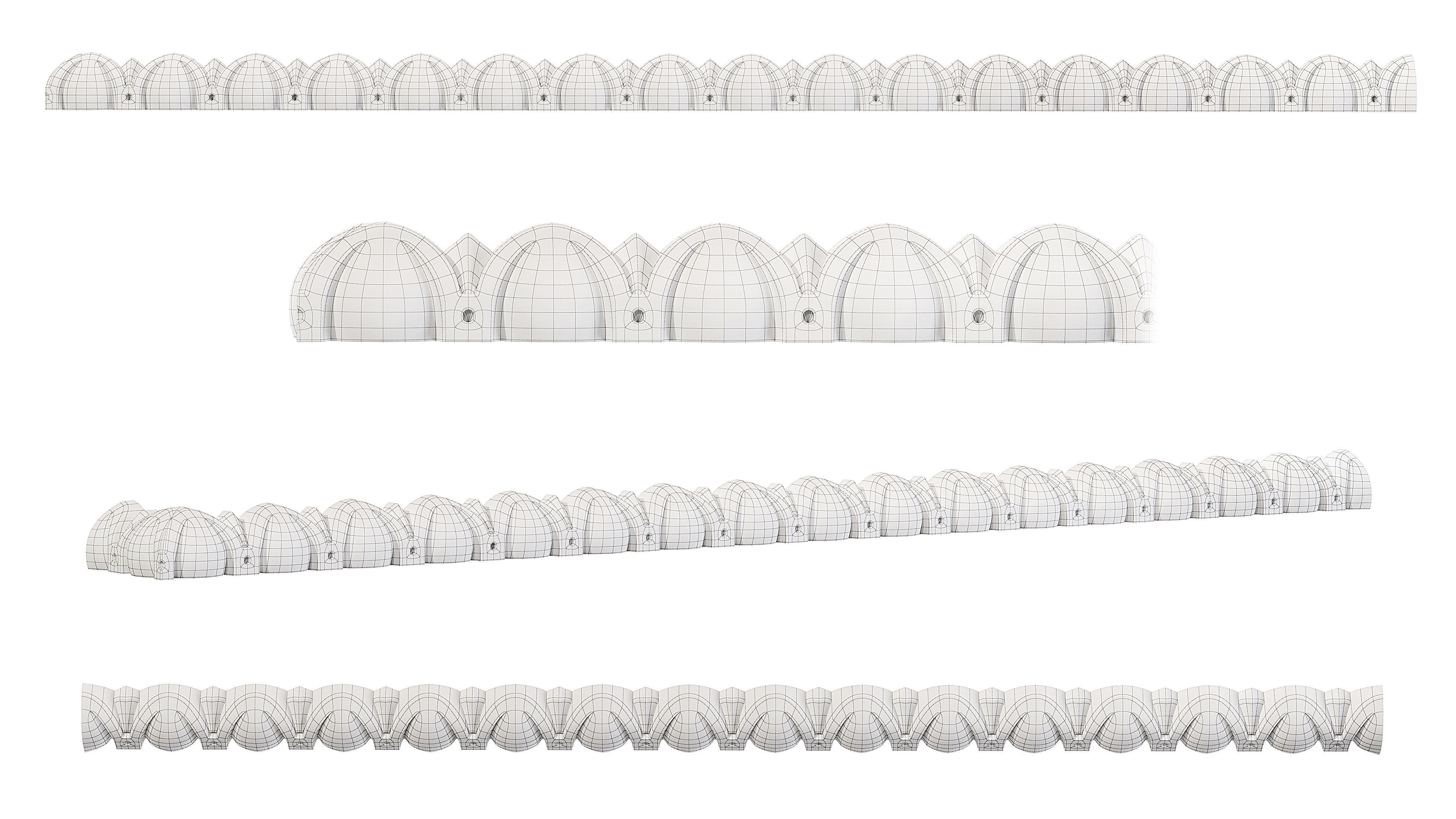 Collection of 16 classic moldings Part 2 3D model_24