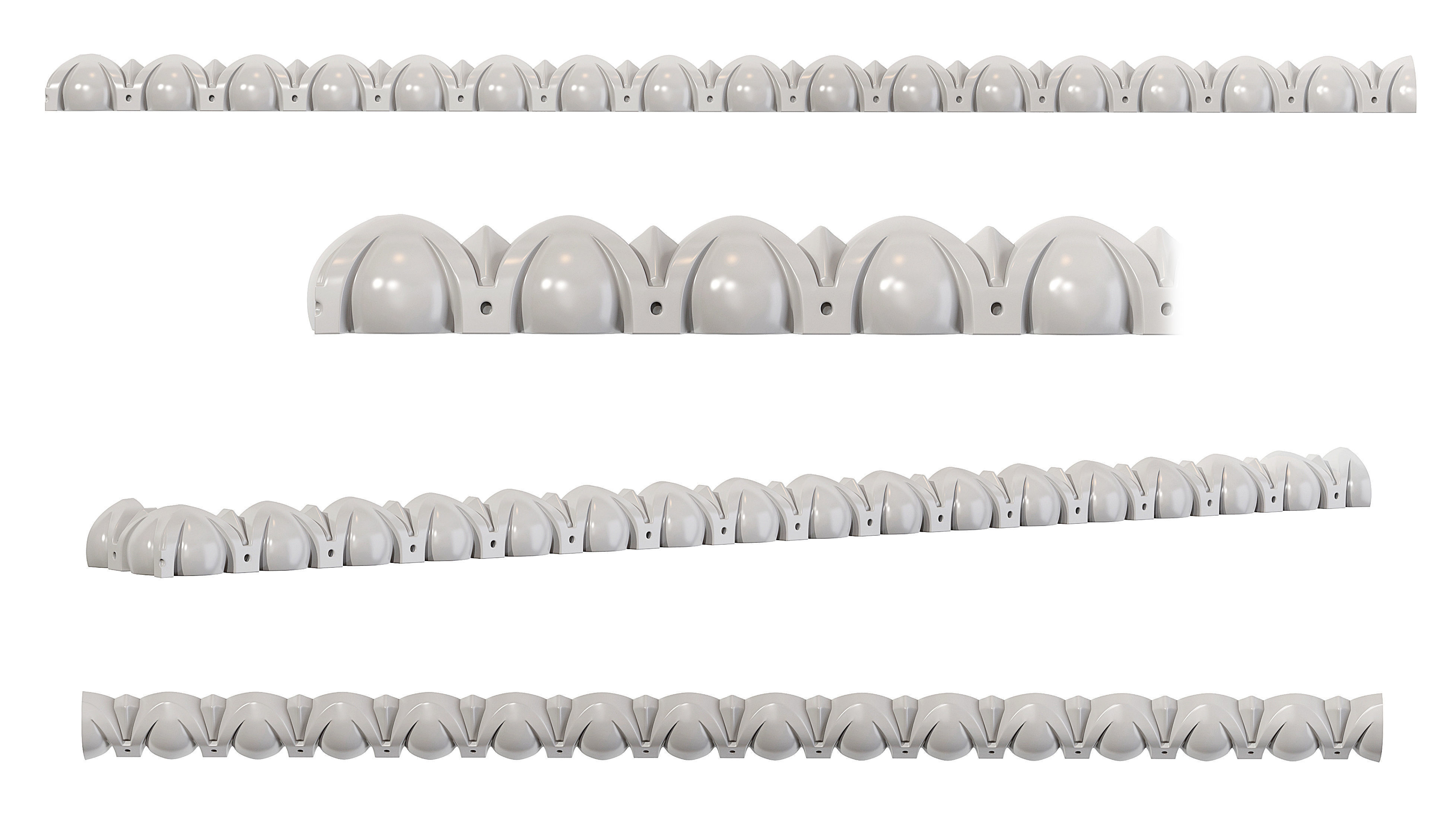 Collection of 16 classic moldings Part 2 3D model_3