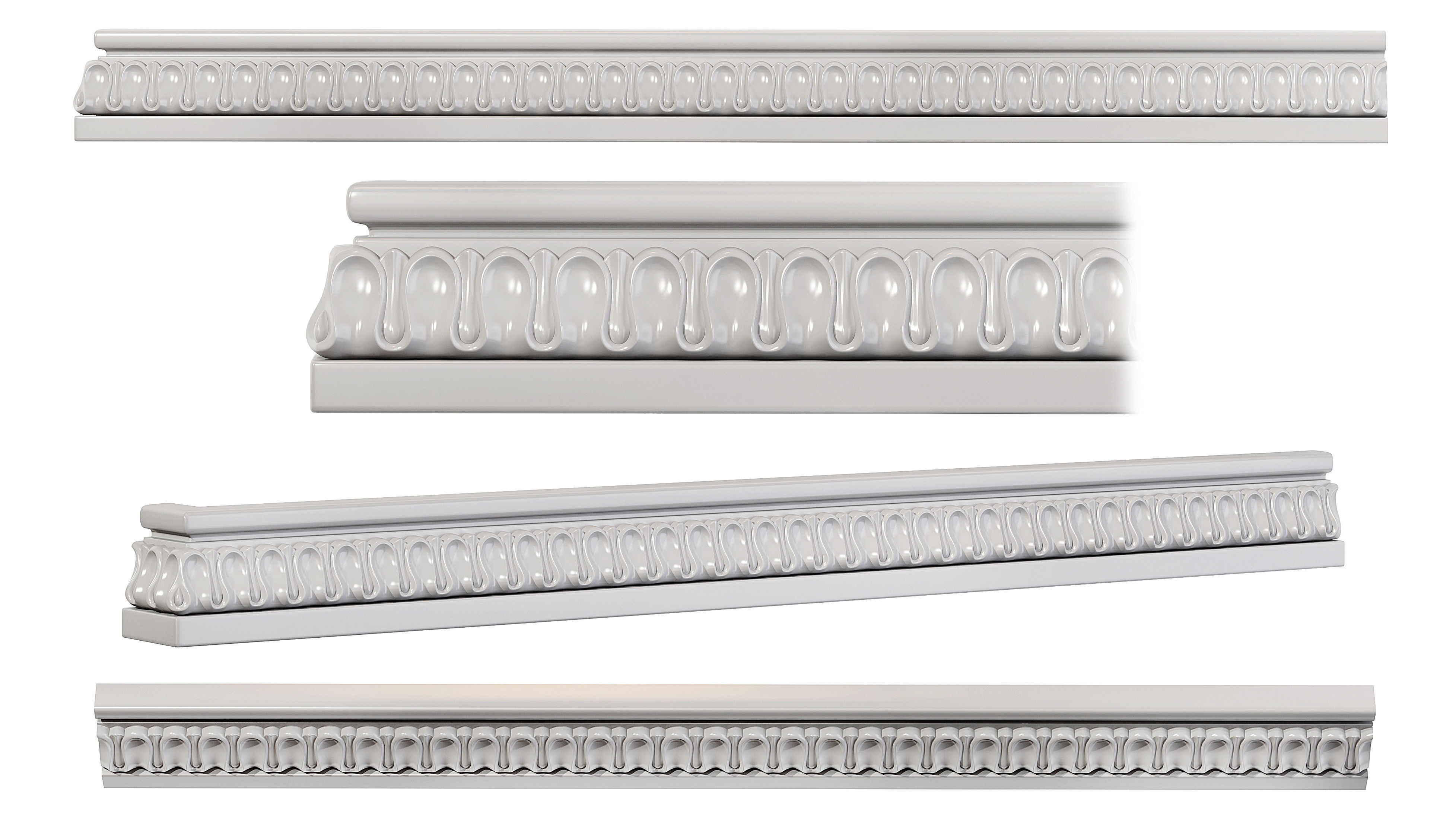 Collection of 16 classic moldings Part 2 3D model_14