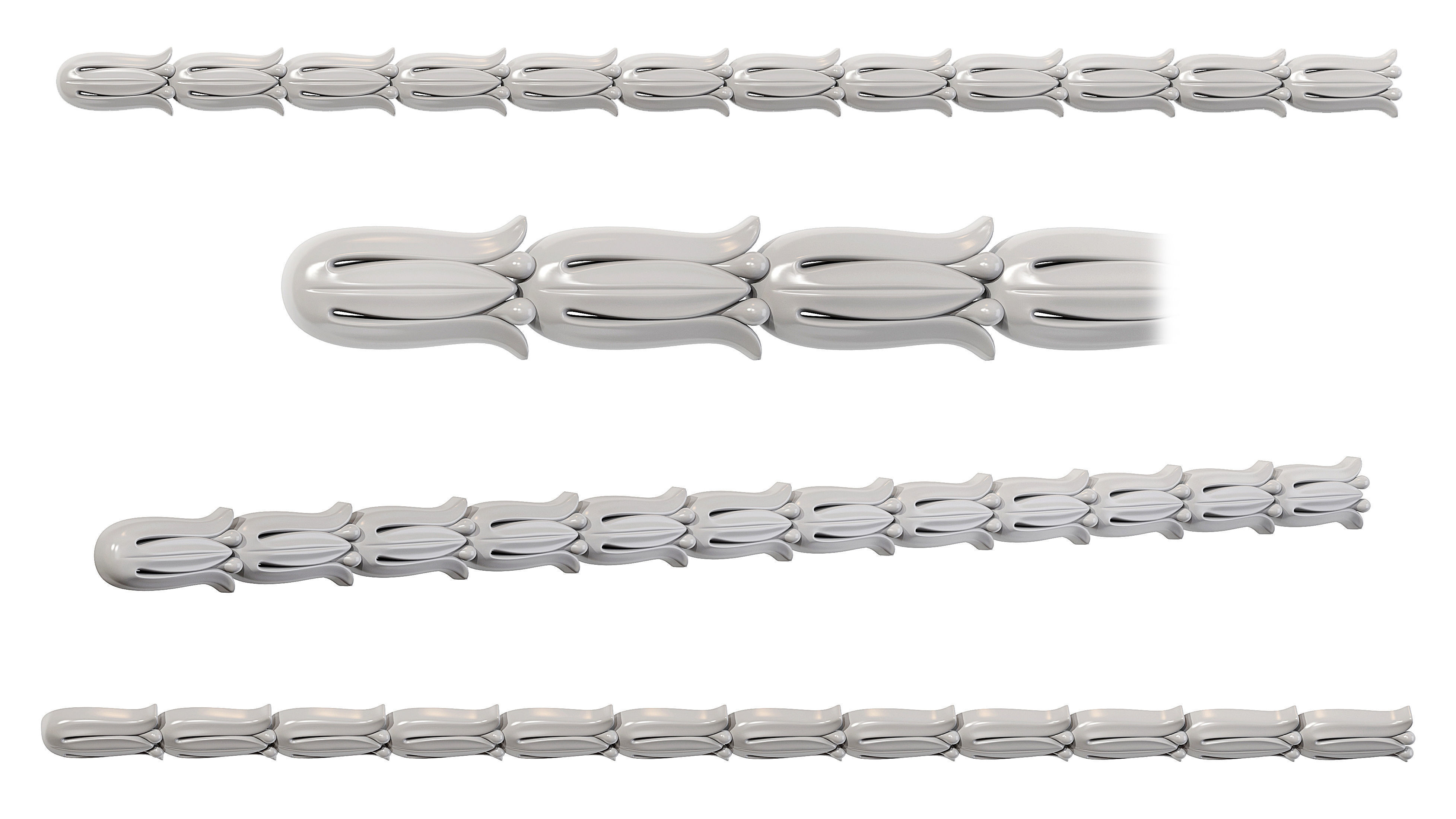 Collection of 16 classic moldings Part 2 3D model_10