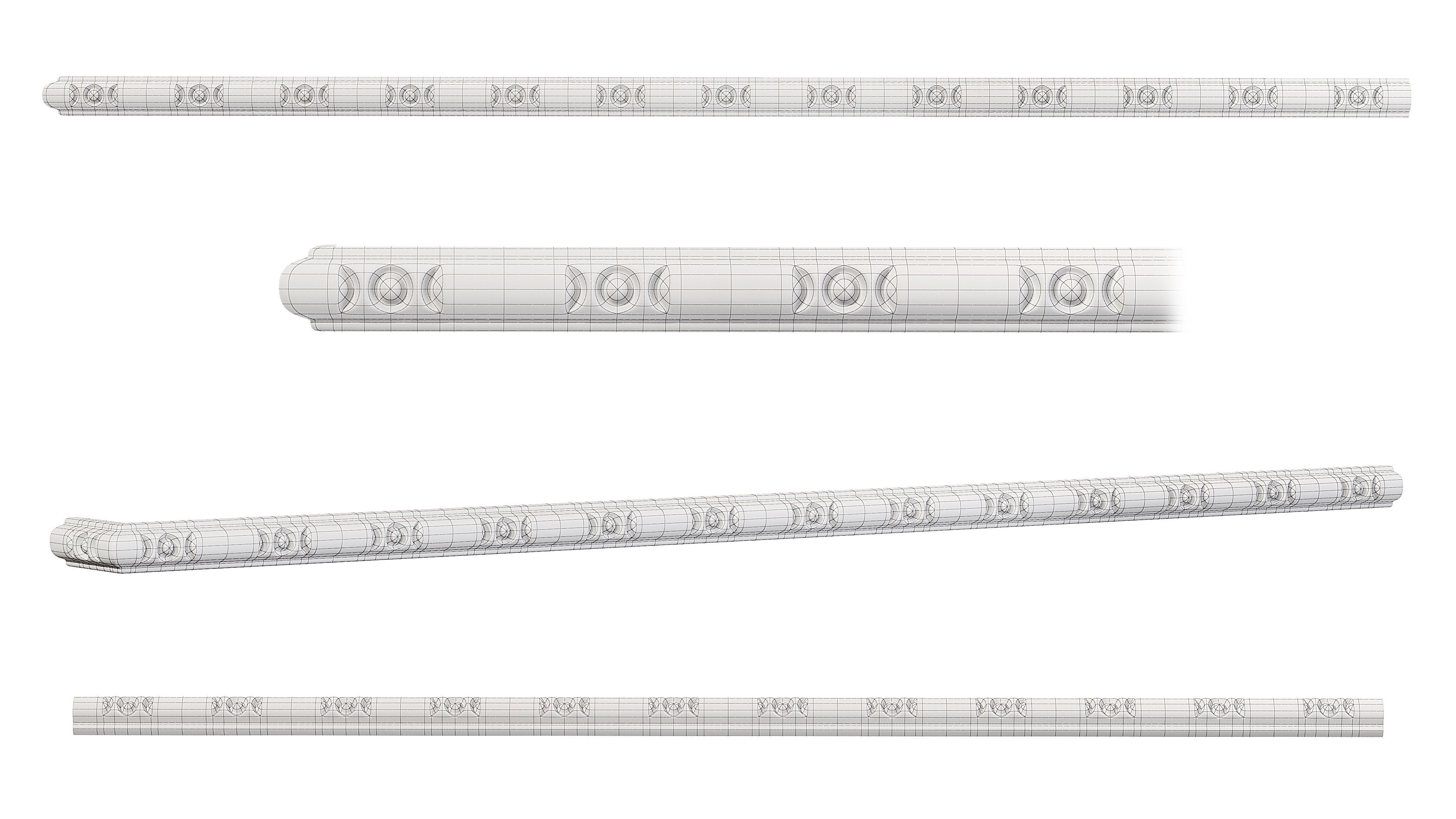 Collection of 16 classic moldings Part 2 3D model_22