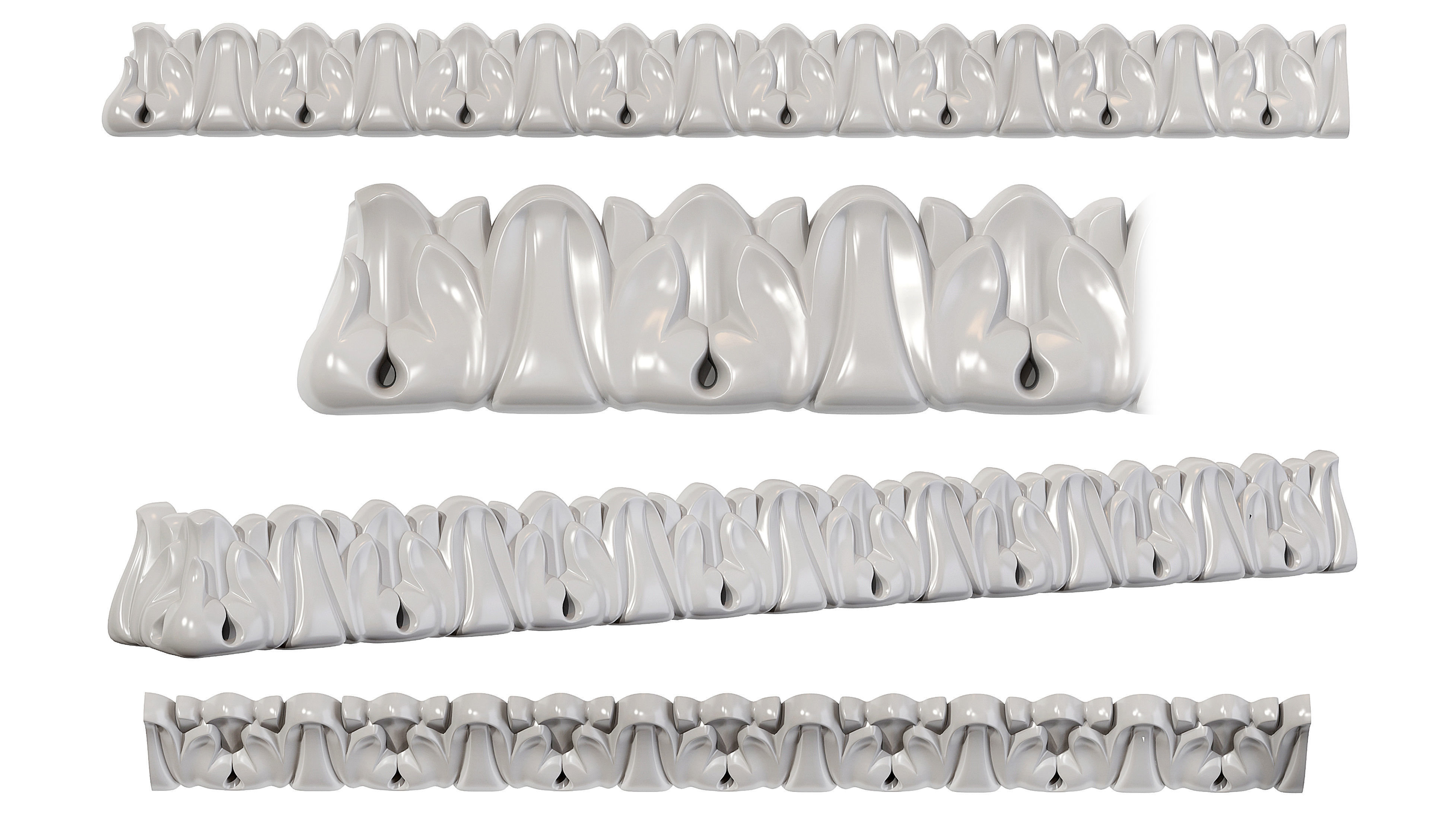 Collection of 16 classic moldings Part 2 3D model_12