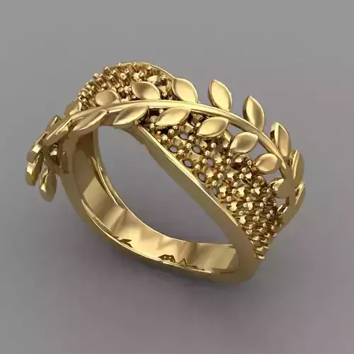 Wedding Engagement Women Ring 3D print model 