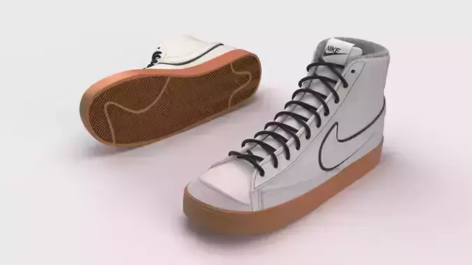 Nike Blazer Mid 77 Premium 3D model