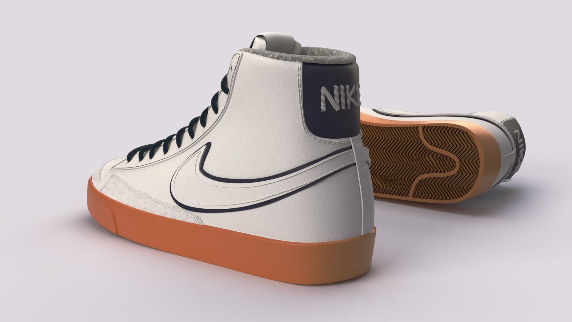 Nike Blazer Mid 77 Premium 3D model_1