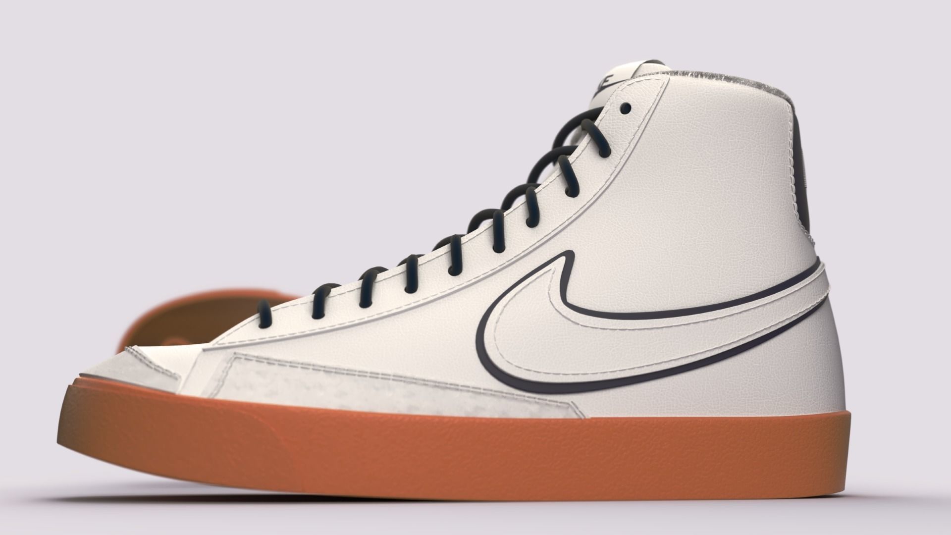 Nike Blazer Mid 77 Premium 3D model_3