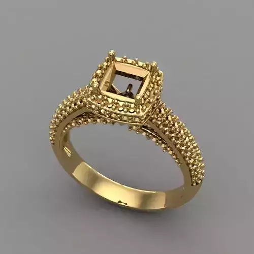 Wedding Engagement Women Ring 3D print model 