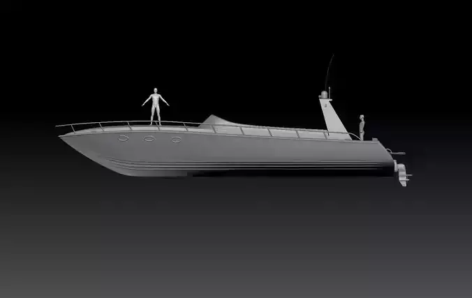 LUXERY BOAT 3D print model