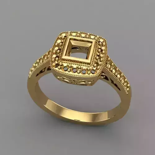 Wedding Engagement Women Ring 3D print model 
