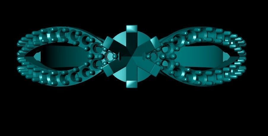 Wedding Engagement Women Ring 3D print model 3D print model_1