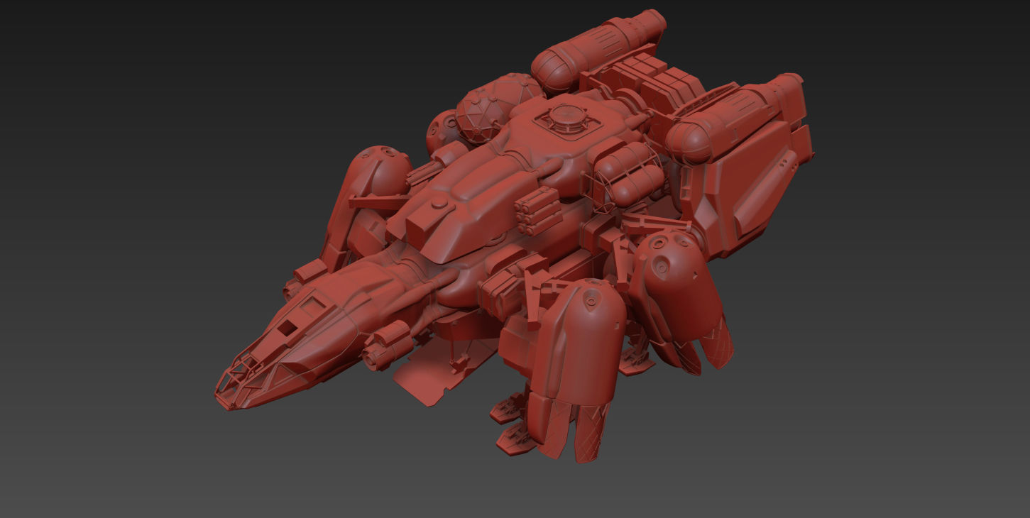 Starfield Frontier Ship FANMADE for 3d printing 3D print model_4