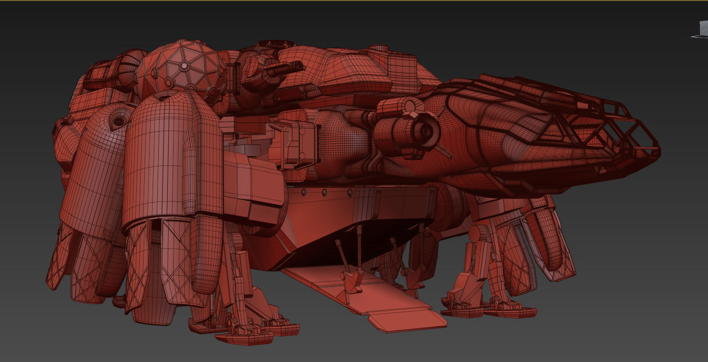 Starfield Frontier Ship FANMADE for 3d printing 3D print model_3