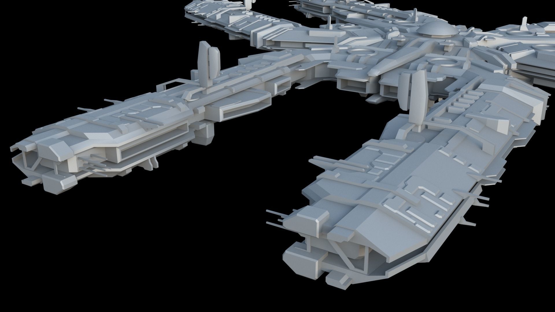 Space Station 3D model | CGTrader