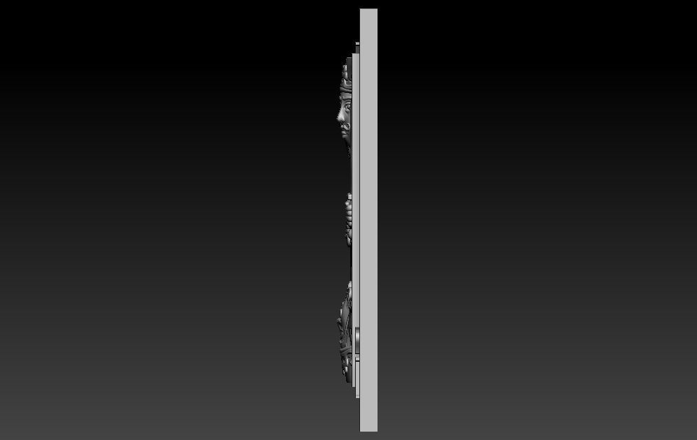 King card Pendant 3D print model_2