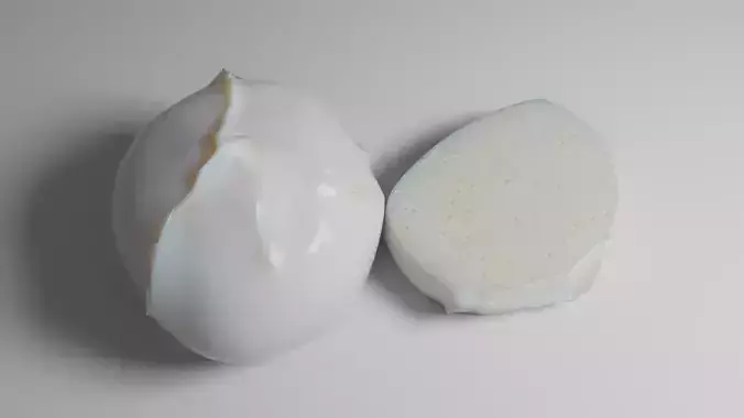 Mozzarella 3D model