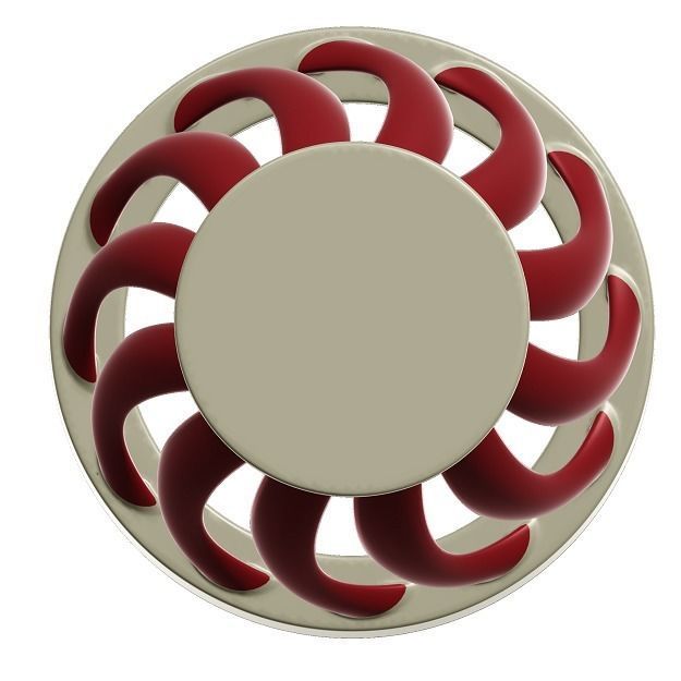 Kids Roof Ventilator Toy 3D model_2