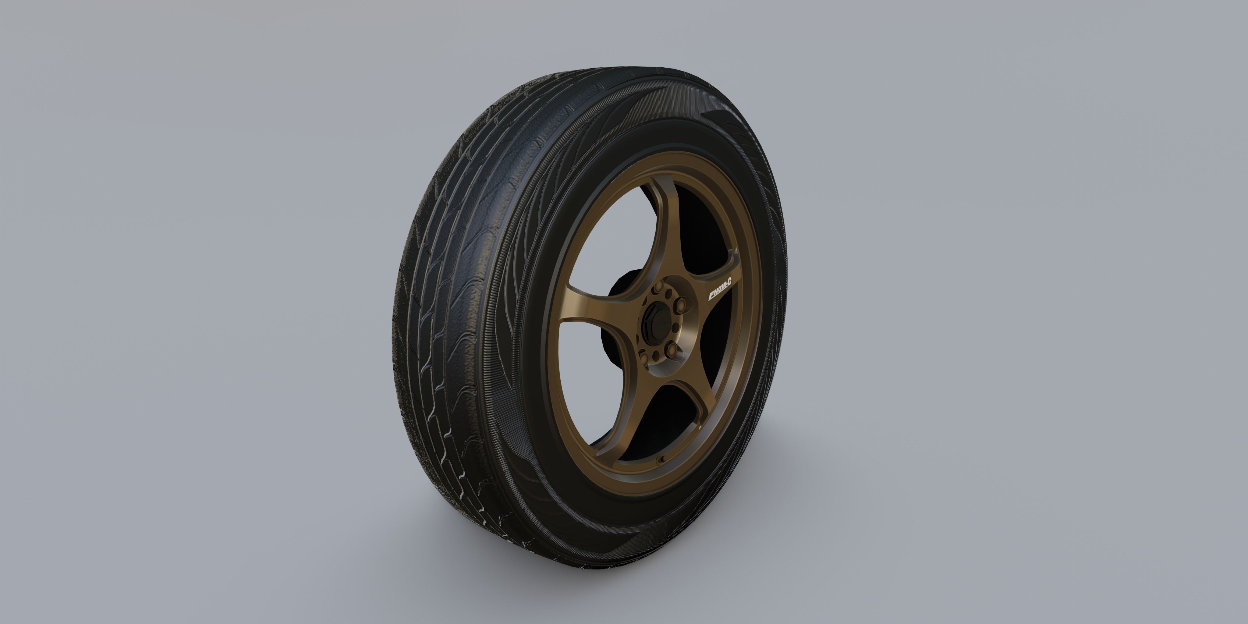 Wheels - 5Zigen FN01R-C 3D model_51