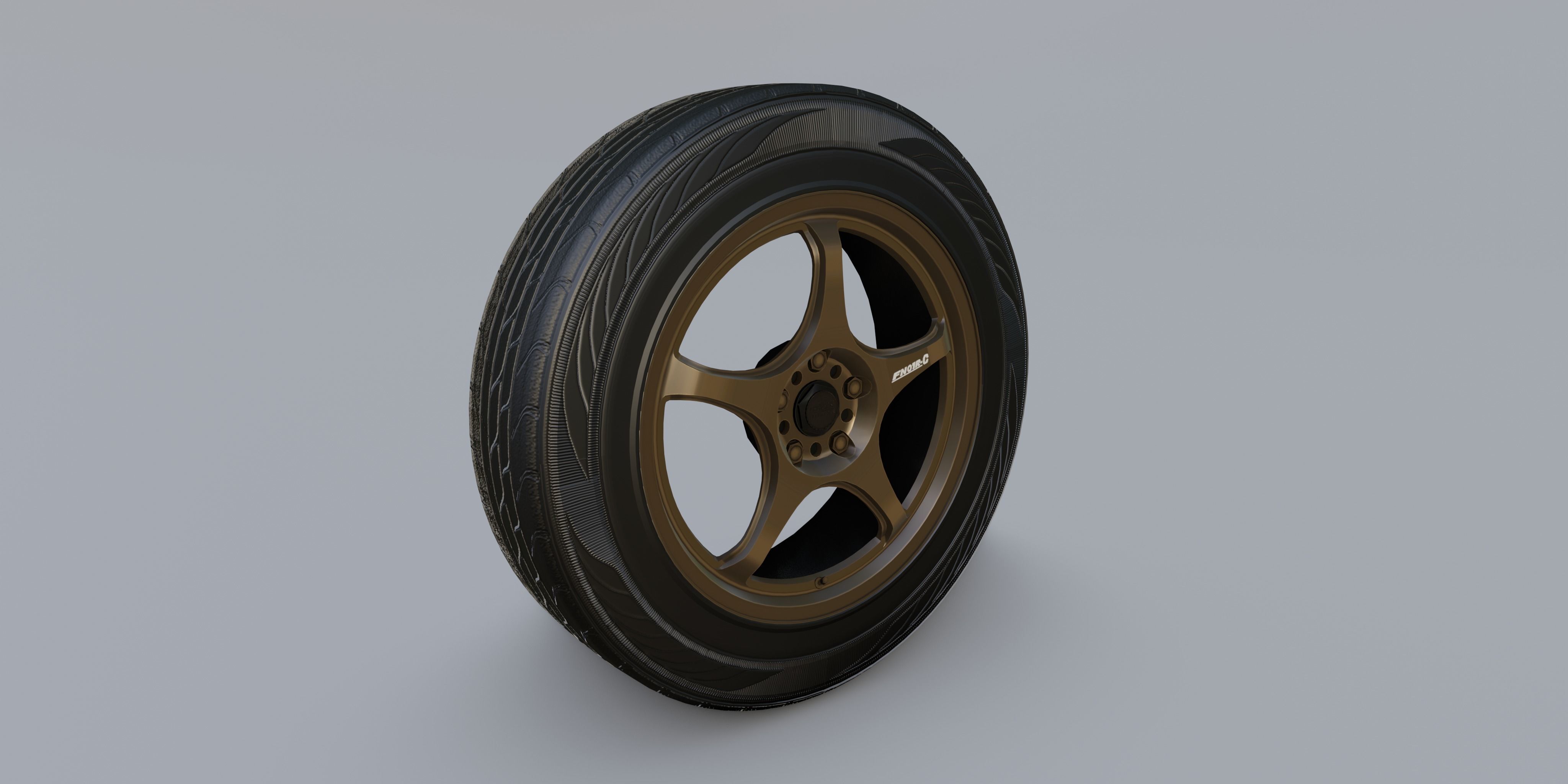 Wheels - 5Zigen FN01R-C 3D model_53
