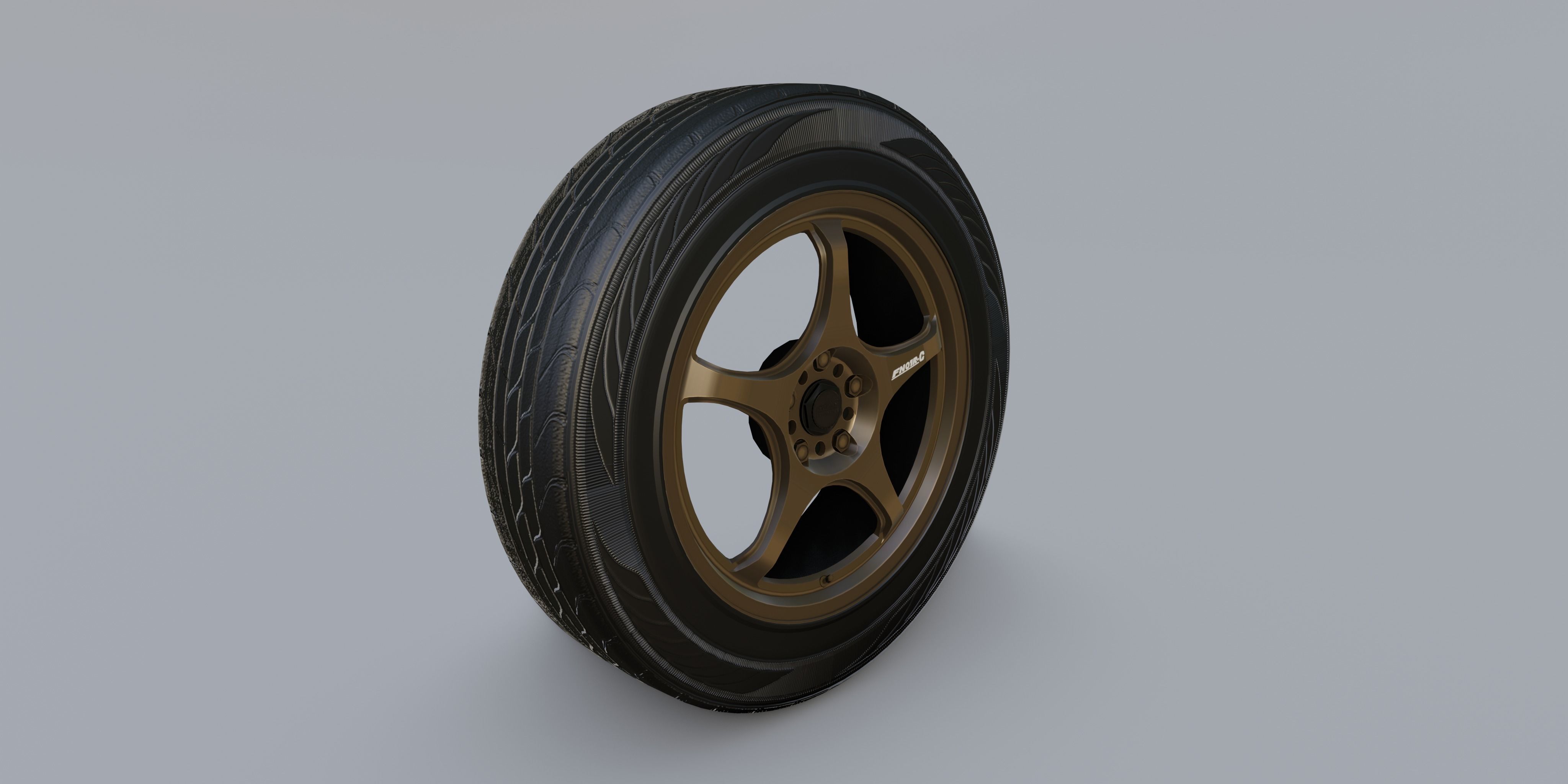 Wheels - 5Zigen FN01R-C 3D model_52