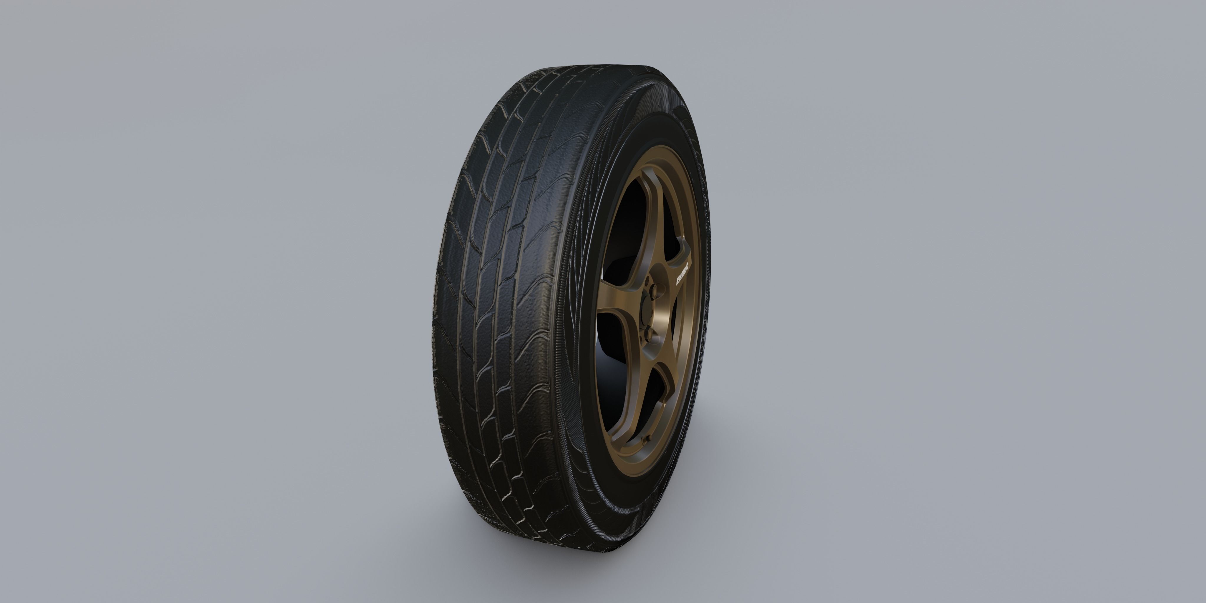 Wheels - 5Zigen FN01R-C 3D model_48