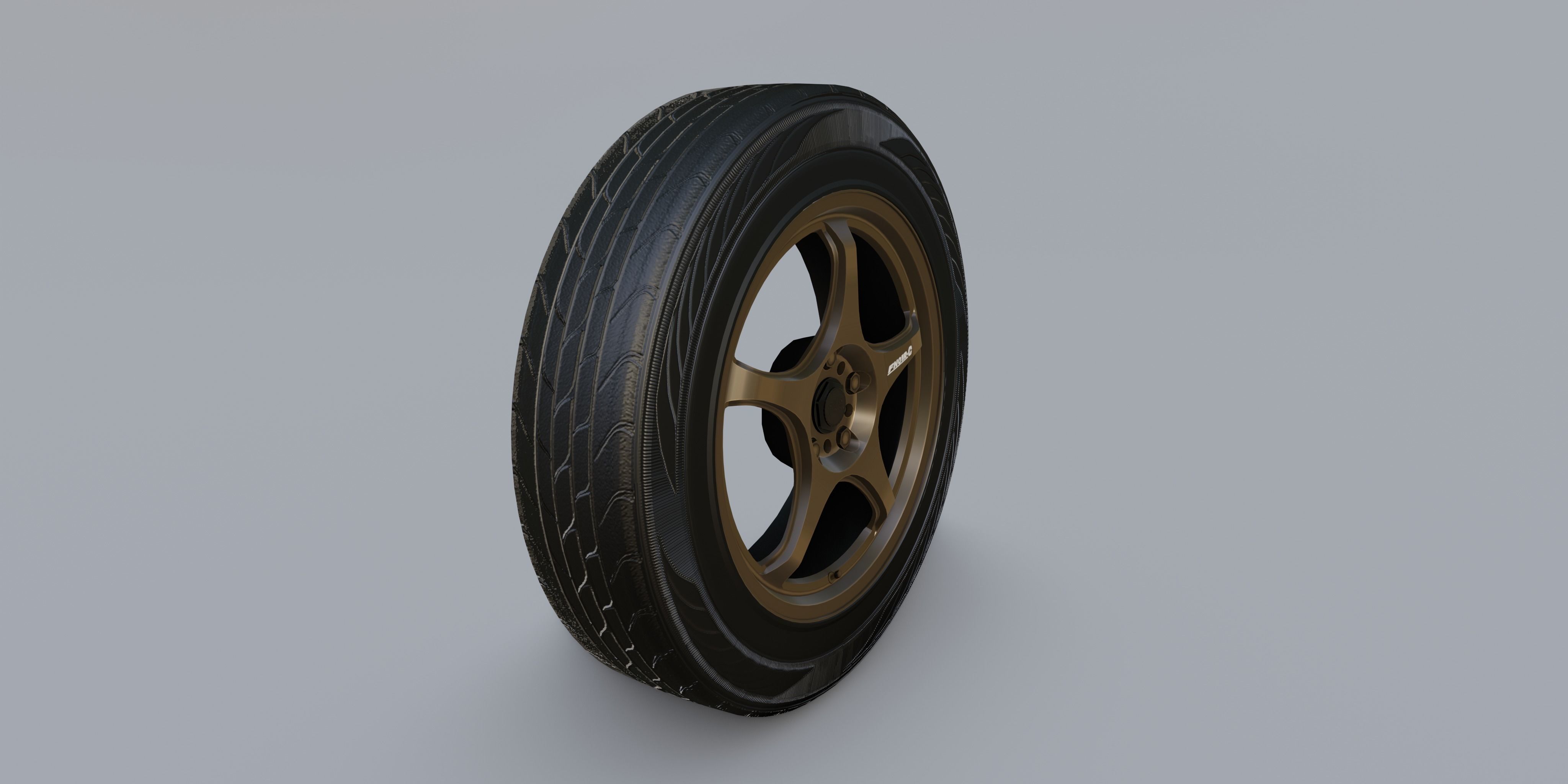 Wheels - 5Zigen FN01R-C 3D model_50