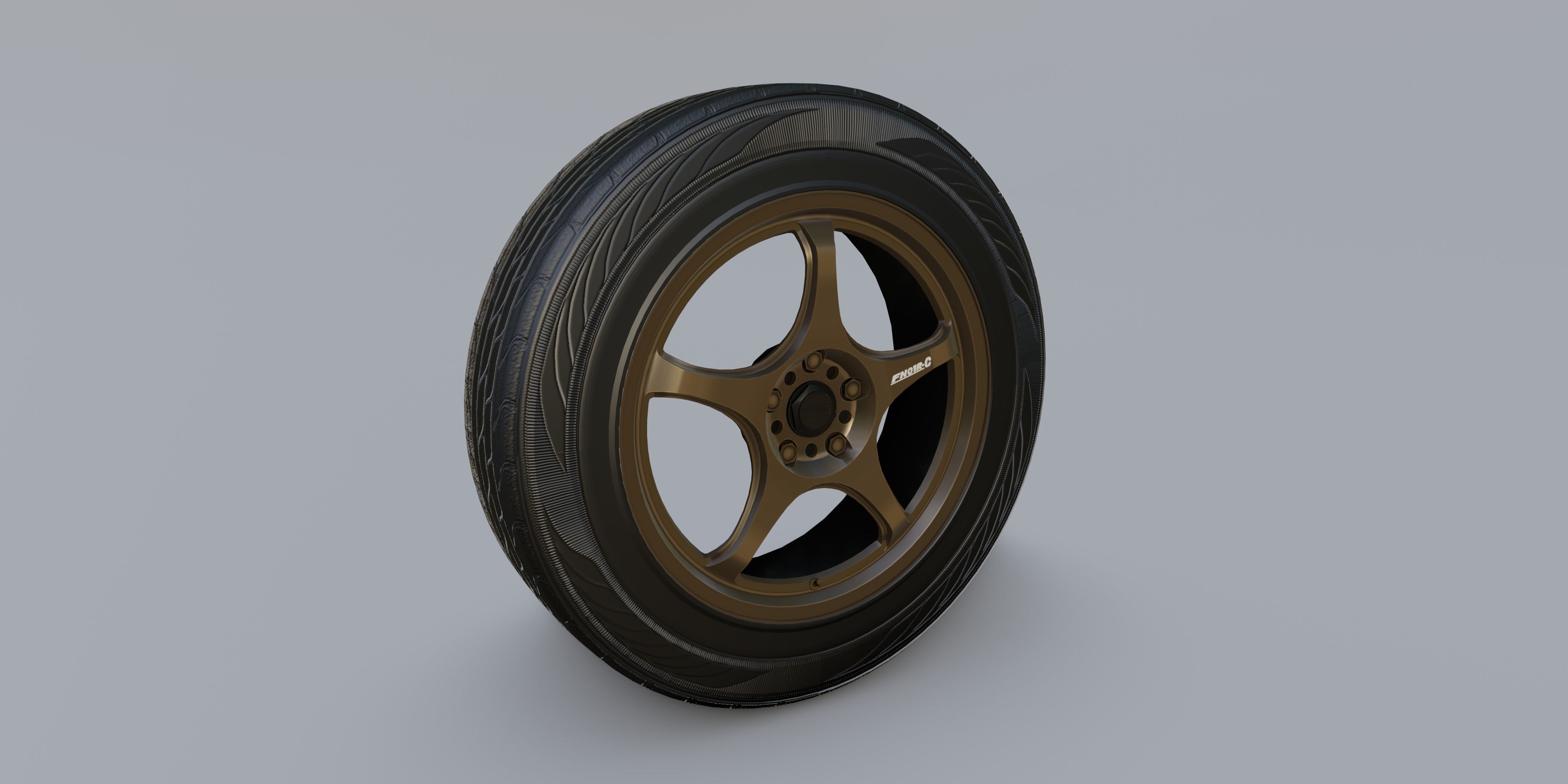 Wheels - 5Zigen FN01R-C 3D model_54