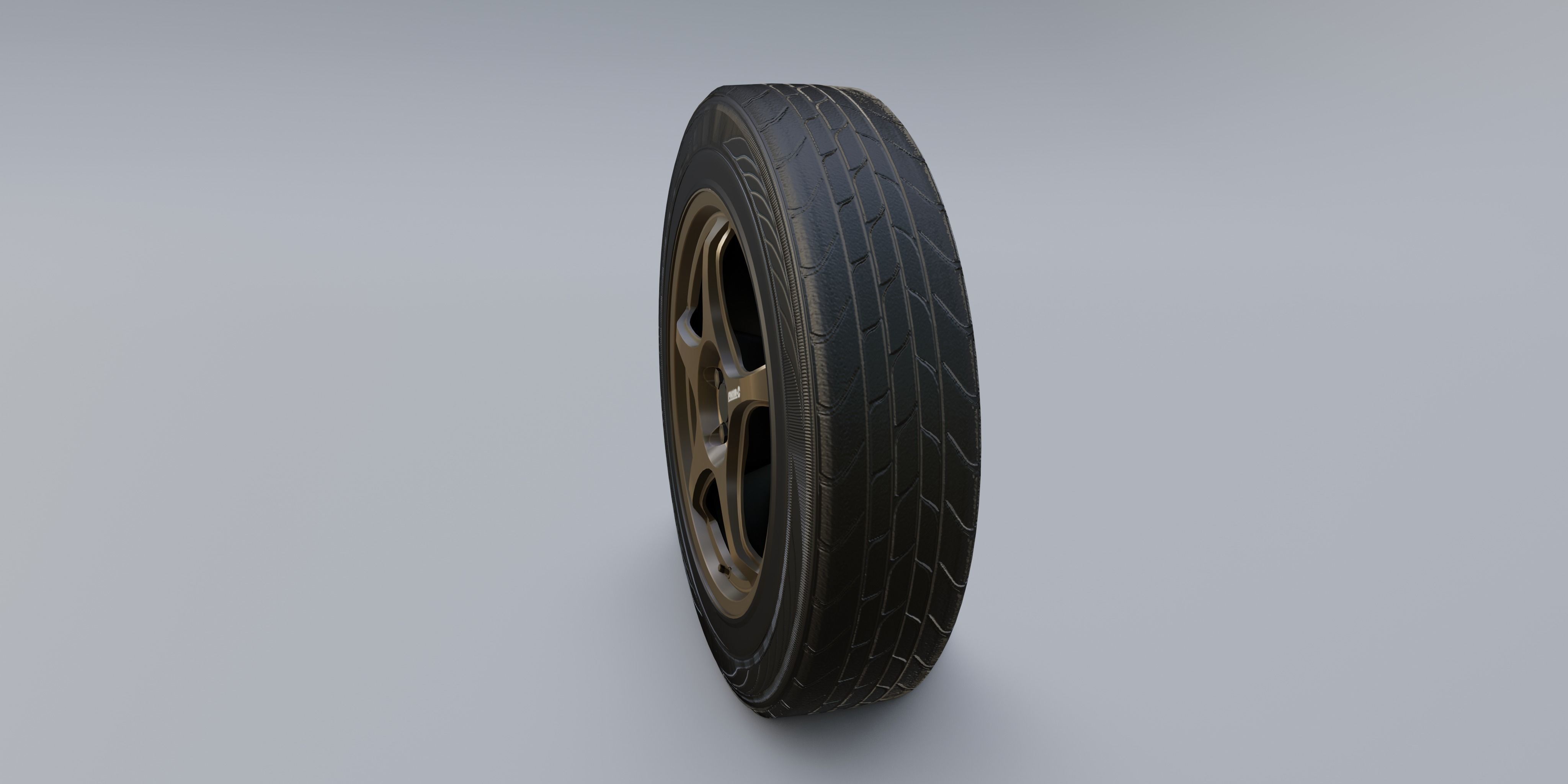 Wheels - 5Zigen FN01R-C 3D model_12