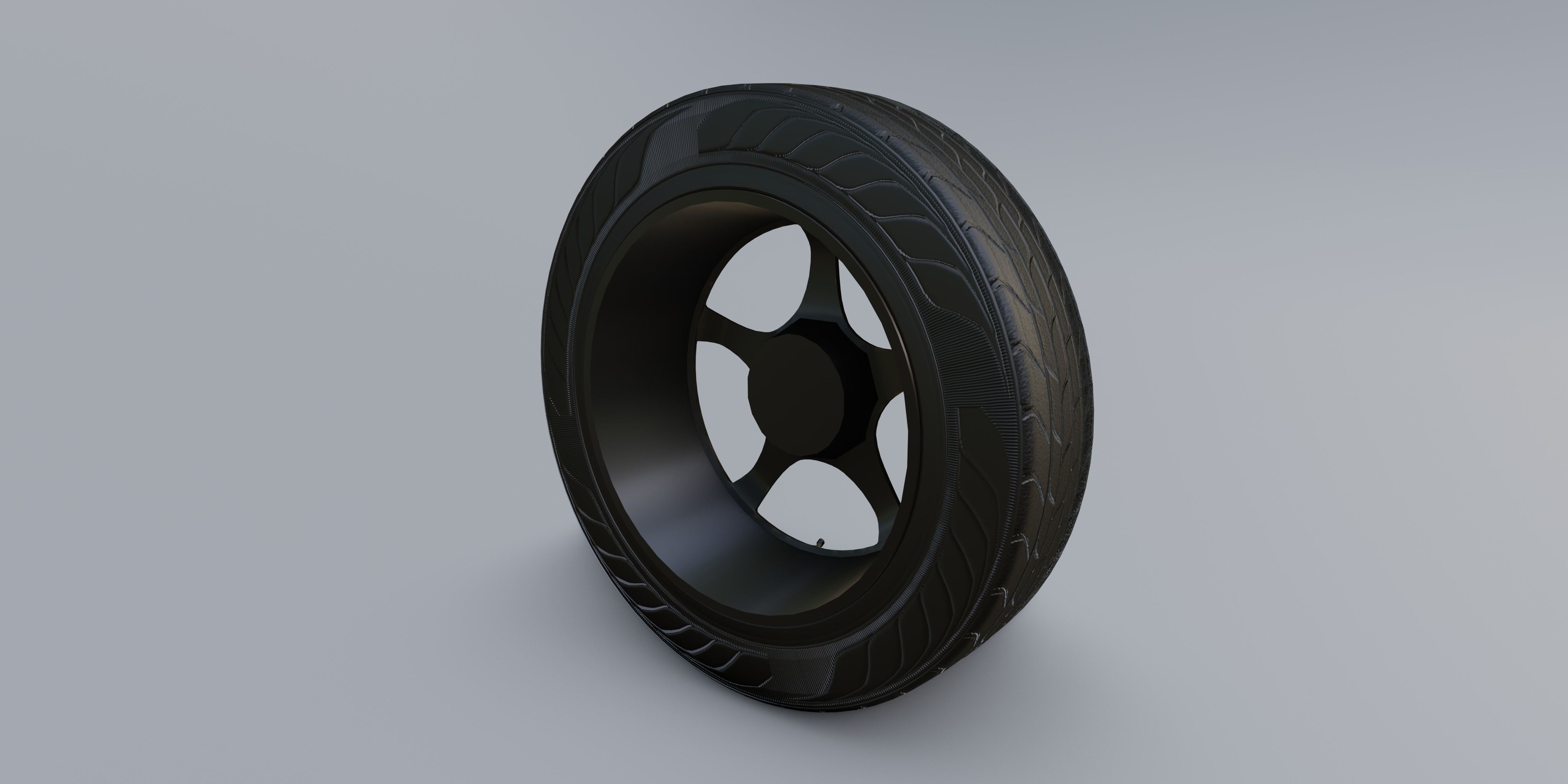Wheels - 5Zigen FN01R-C 3D model_36