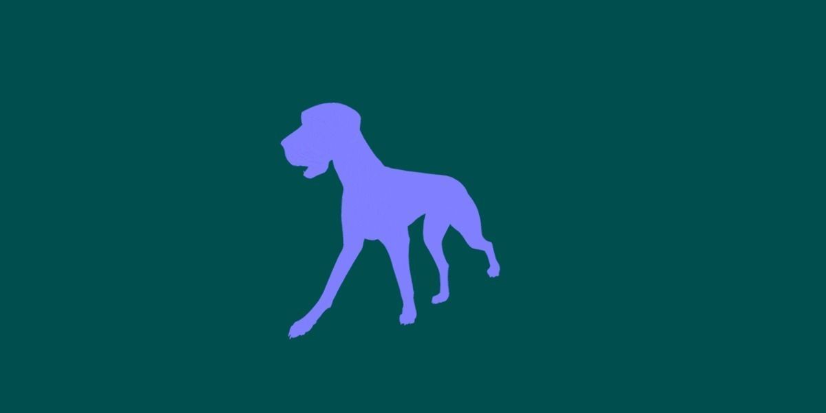 Great Dane Dog 3D model_9